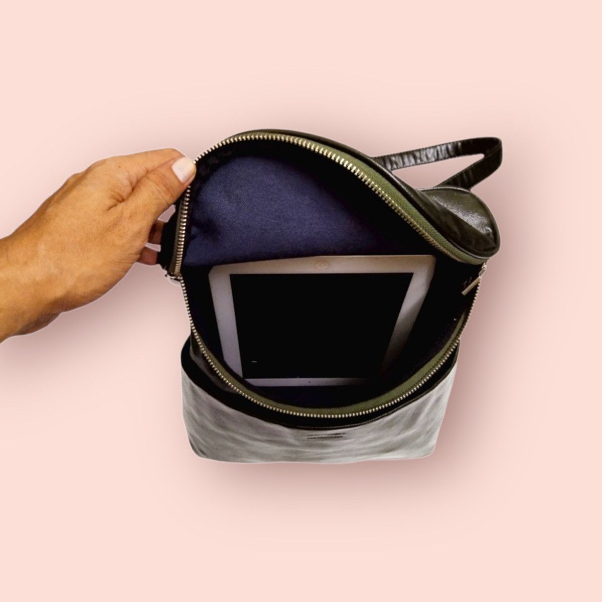 Leather × Michel Klein × Vintage MICHEL KLEIN VINTAGE GREEN LEATHER BAG Size ONE SIZE - 13 Thumbnail