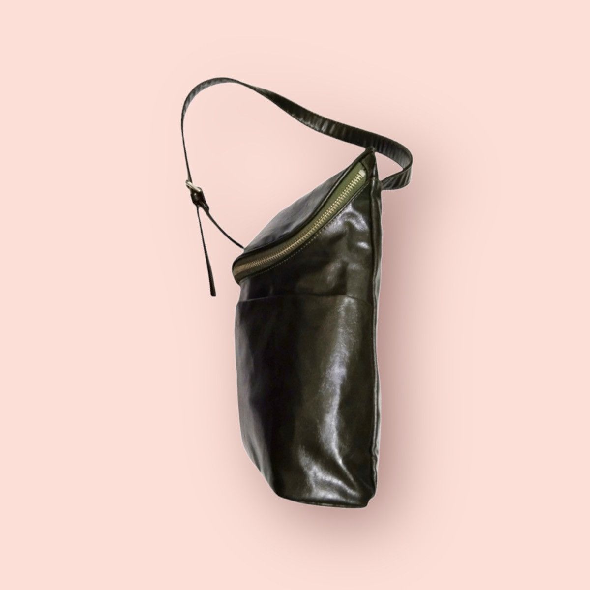 Leather × Michel Klein × Vintage MICHEL KLEIN VINTAGE GREEN LEATHER BAG Size ONE SIZE - 10 Thumbnail