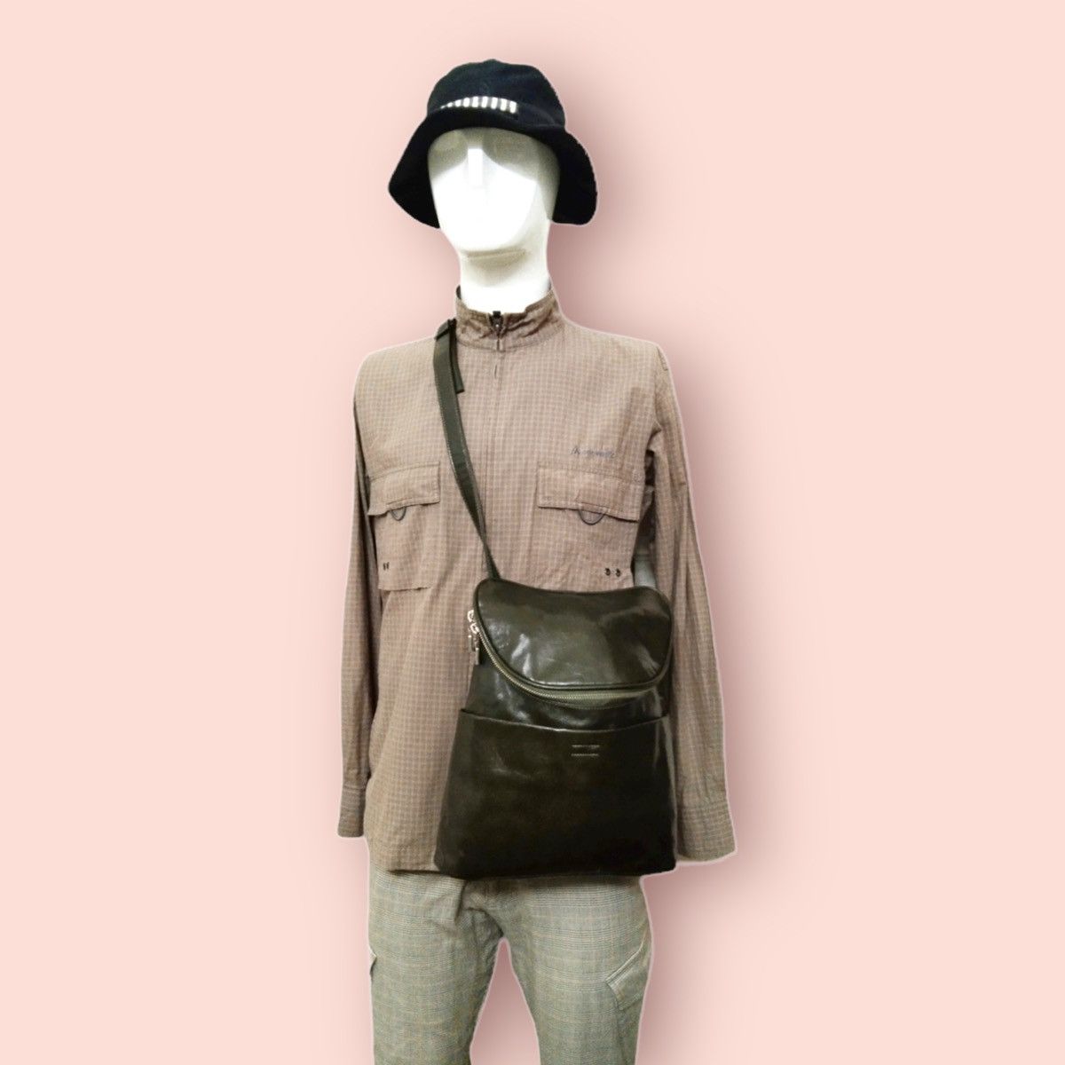 Leather × Michel Klein × Vintage MICHEL KLEIN VINTAGE GREEN LEATHER BAG Size ONE SIZE - 4 Thumbnail