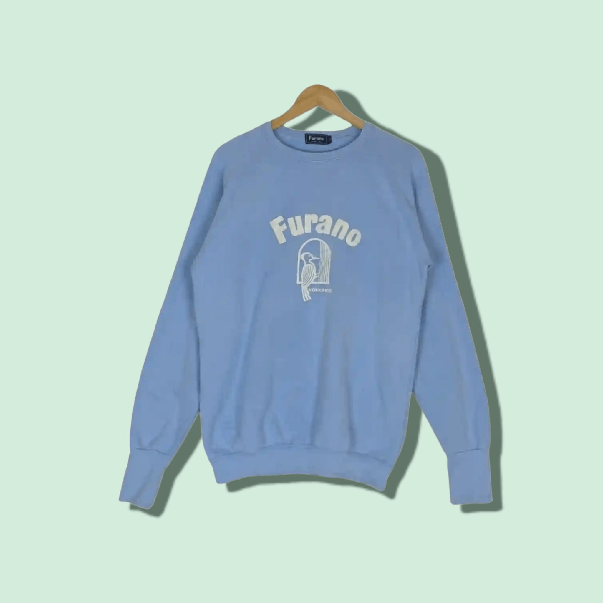 Japanese Brand Japan FURANO Hokkaido Crewneck Jumper Sweatshirt Size US M / EU 48-50 / 2 - 1 Thumbnail