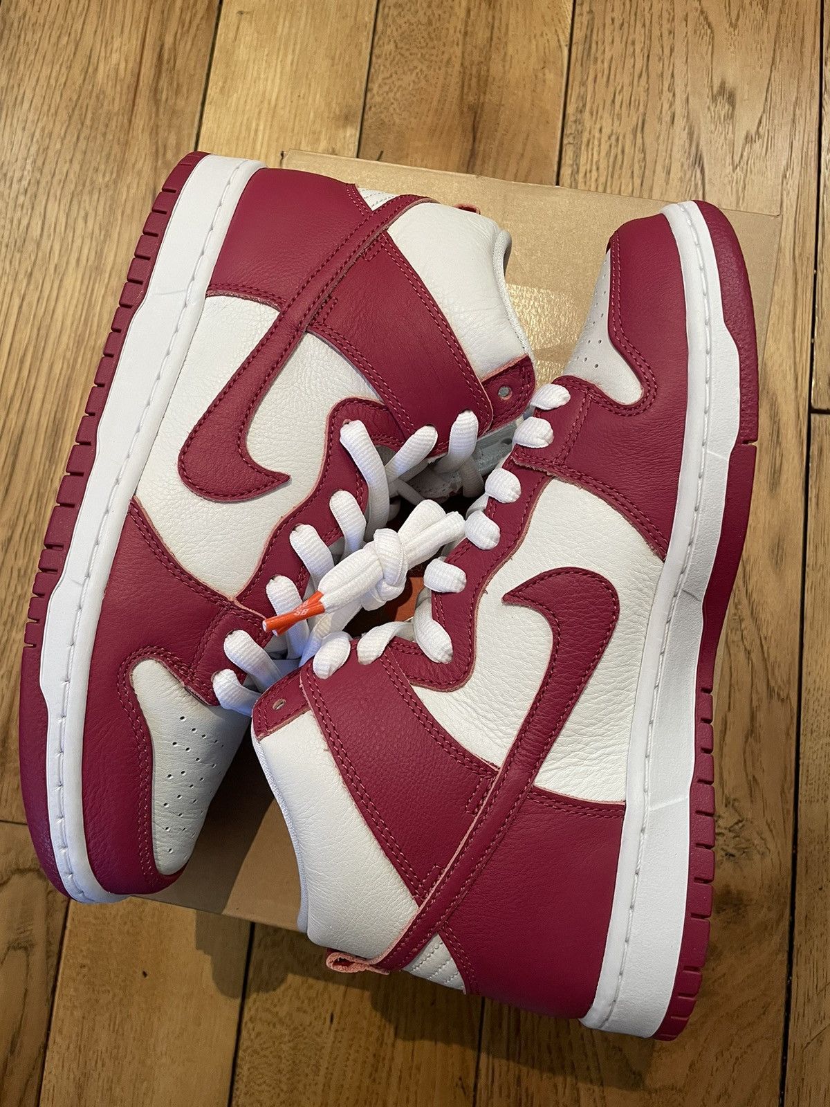 Nike Nike Dunk High SB Pro Sweet Beet Orange Label Size US 9 / EU 42 - 2 Thumbnail