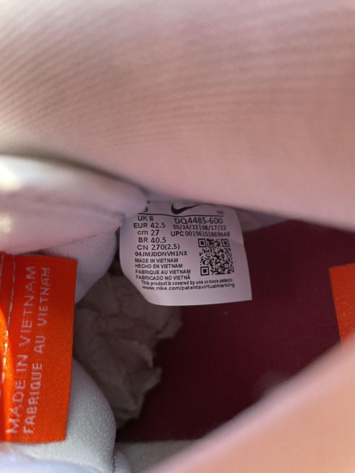Nike Nike Dunk High SB Pro Sweet Beet Orange Label Size US 9 / EU 42 - 8 Thumbnail