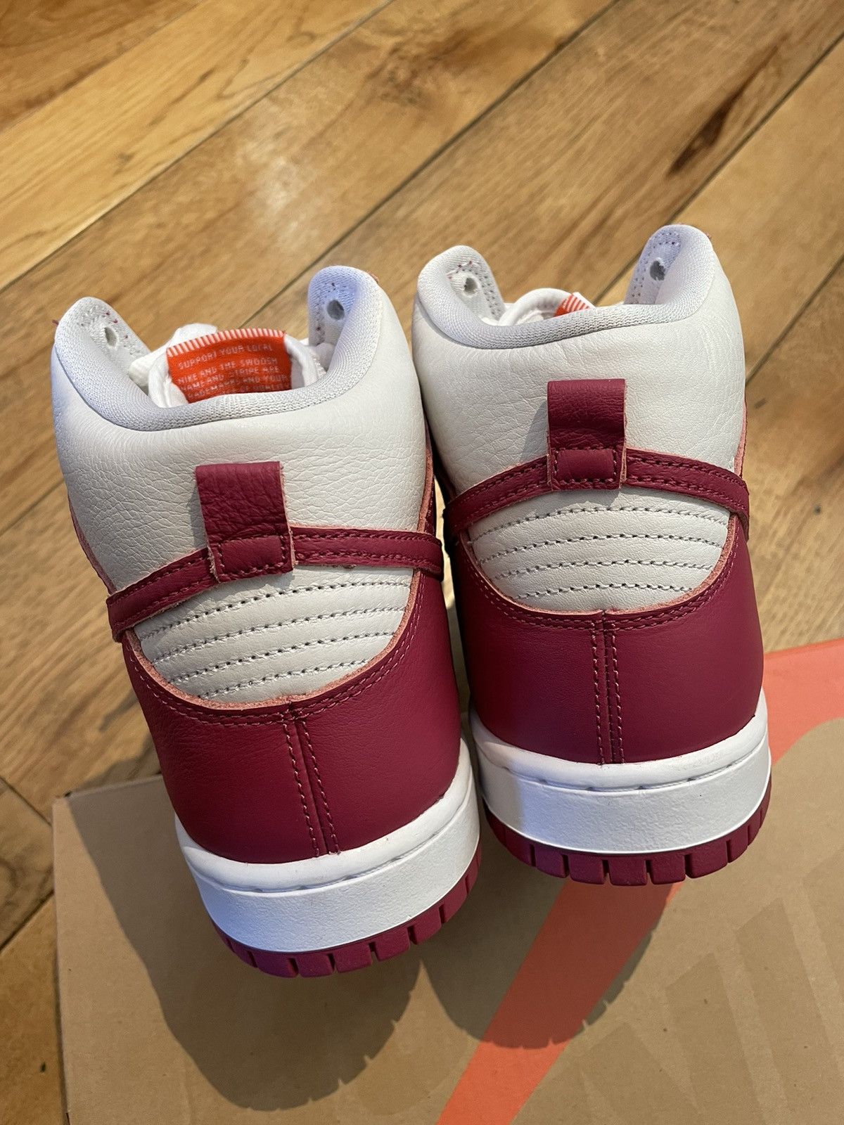 Nike Nike Dunk High SB Pro Sweet Beet Orange Label Size US 9 / EU 42 - 9 Thumbnail