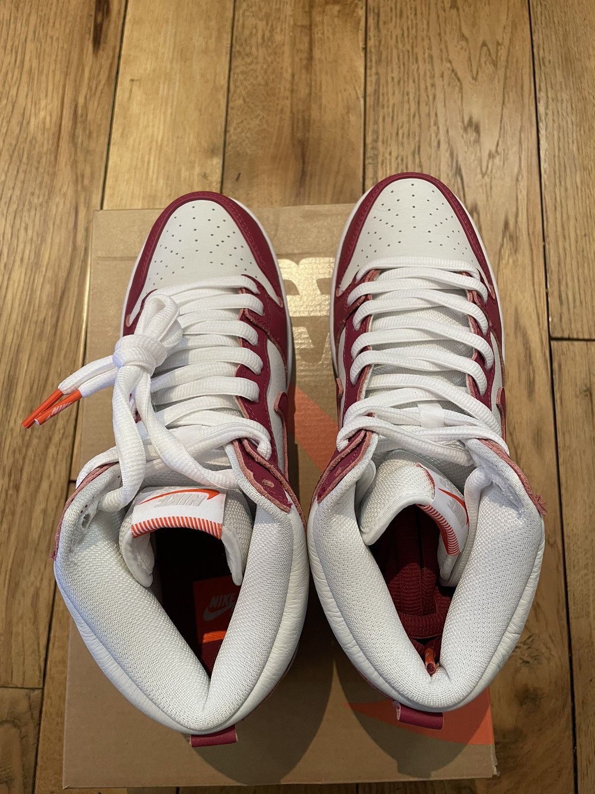 Nike Nike Dunk High SB Pro Sweet Beet Orange Label Size US 9 / EU 42 - 4 Thumbnail