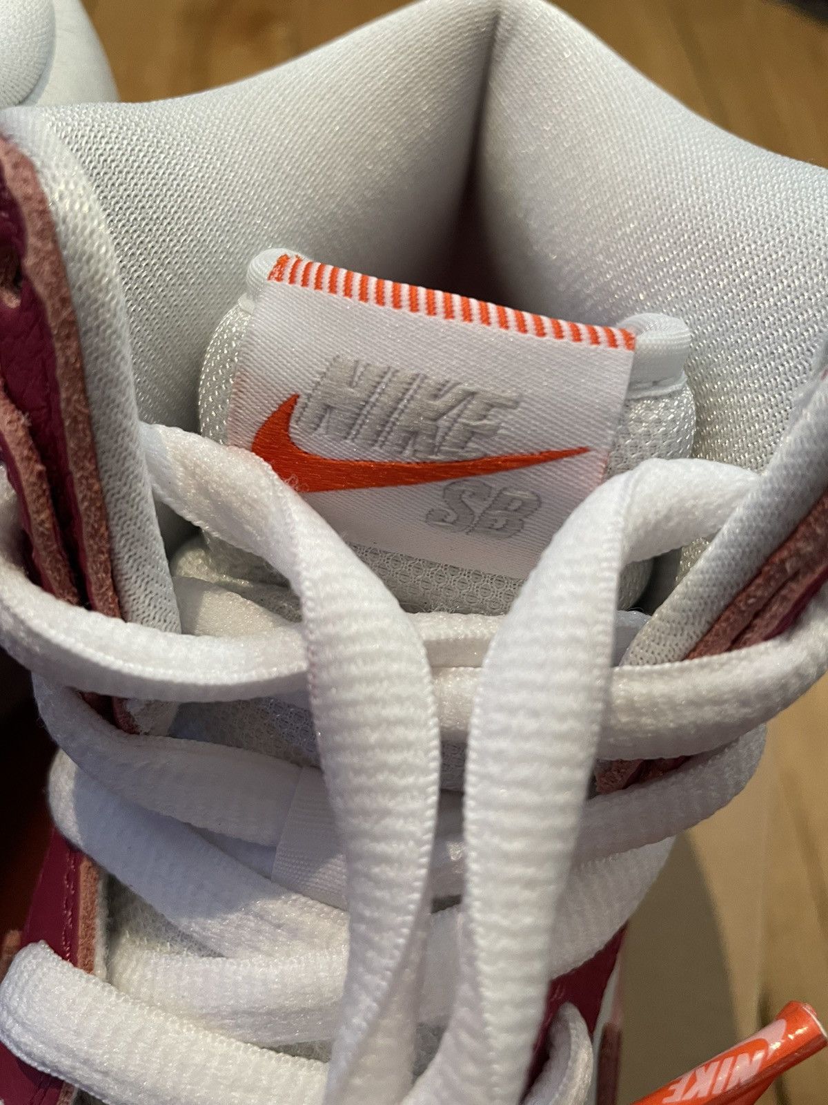Nike Nike Dunk High SB Pro Sweet Beet Orange Label Size US 9 / EU 42 - 6 Thumbnail
