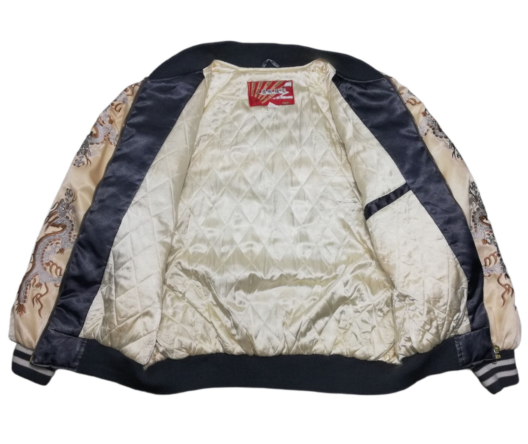 Japanese Brand 🔥DOPE RARE 🐉 Dragon Ryu Tattoo Art Embroidery Embroidered Size US M / EU 48-50 / 2 - 18 Thumbnail