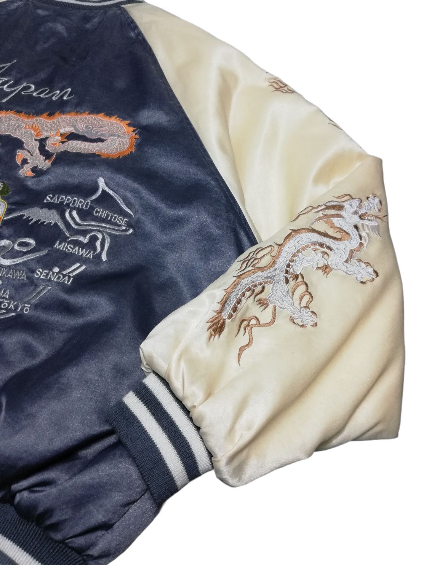 Japanese Brand 🔥DOPE RARE 🐉 Dragon Ryu Tattoo Art Embroidery Embroidered Size US M / EU 48-50 / 2 - 7 Thumbnail