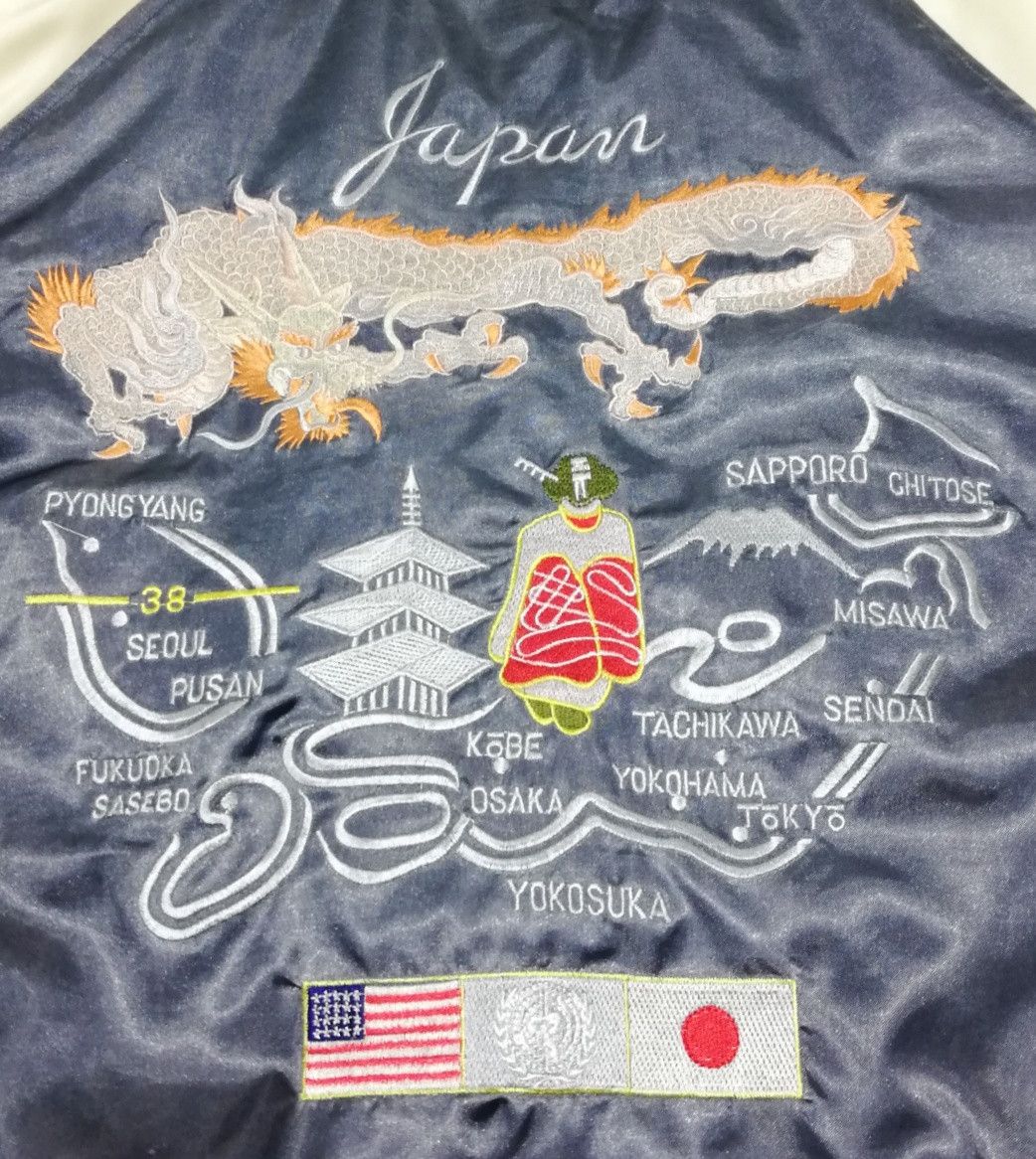 Japanese Brand 🔥DOPE RARE 🐉 Dragon Ryu Tattoo Art Embroidery Embroidered Size US M / EU 48-50 / 2 - 6 Thumbnail