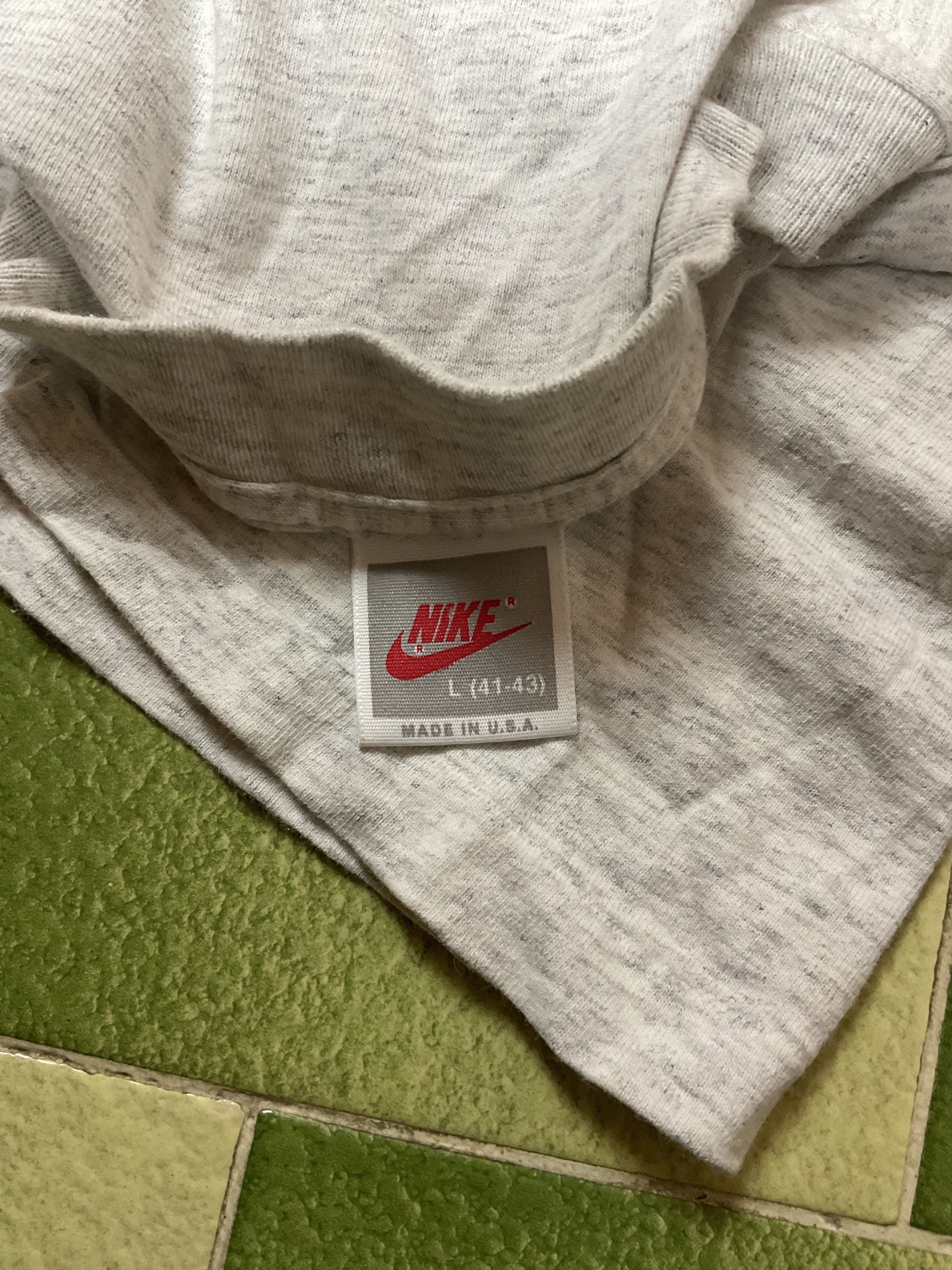 Nike Vintage 90s Nike Air Just Do It Big Print T-Shirt Size US L / EU 52-54 / 3 - 5 Thumbnail