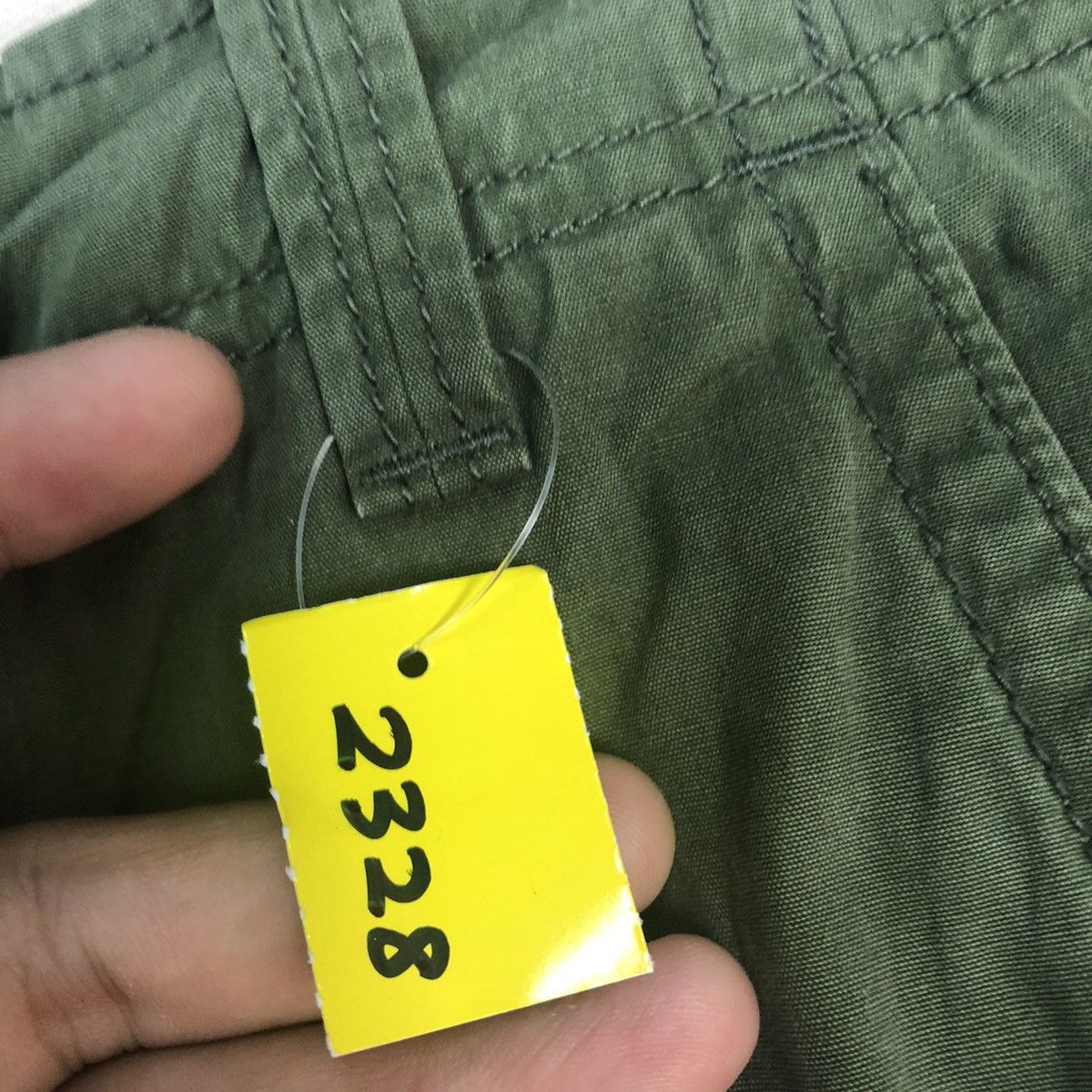 Gap × Japanese Brand GAP Kids Green Multipocket Cargo Pants #2328 Size 28" / US 6 / IT 42 - 7 Thumbnail