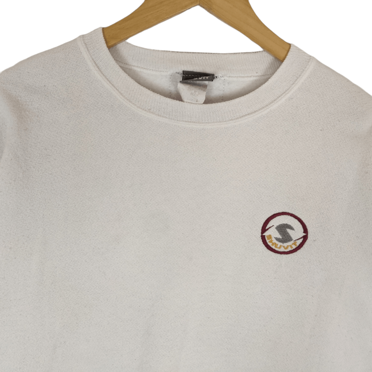 Japanese Brand Vintage SHUVIT Skateboard Plain Crewneck Jumper Sweatshirt Size US L / EU 52-54 / 3 - 3 Thumbnail
