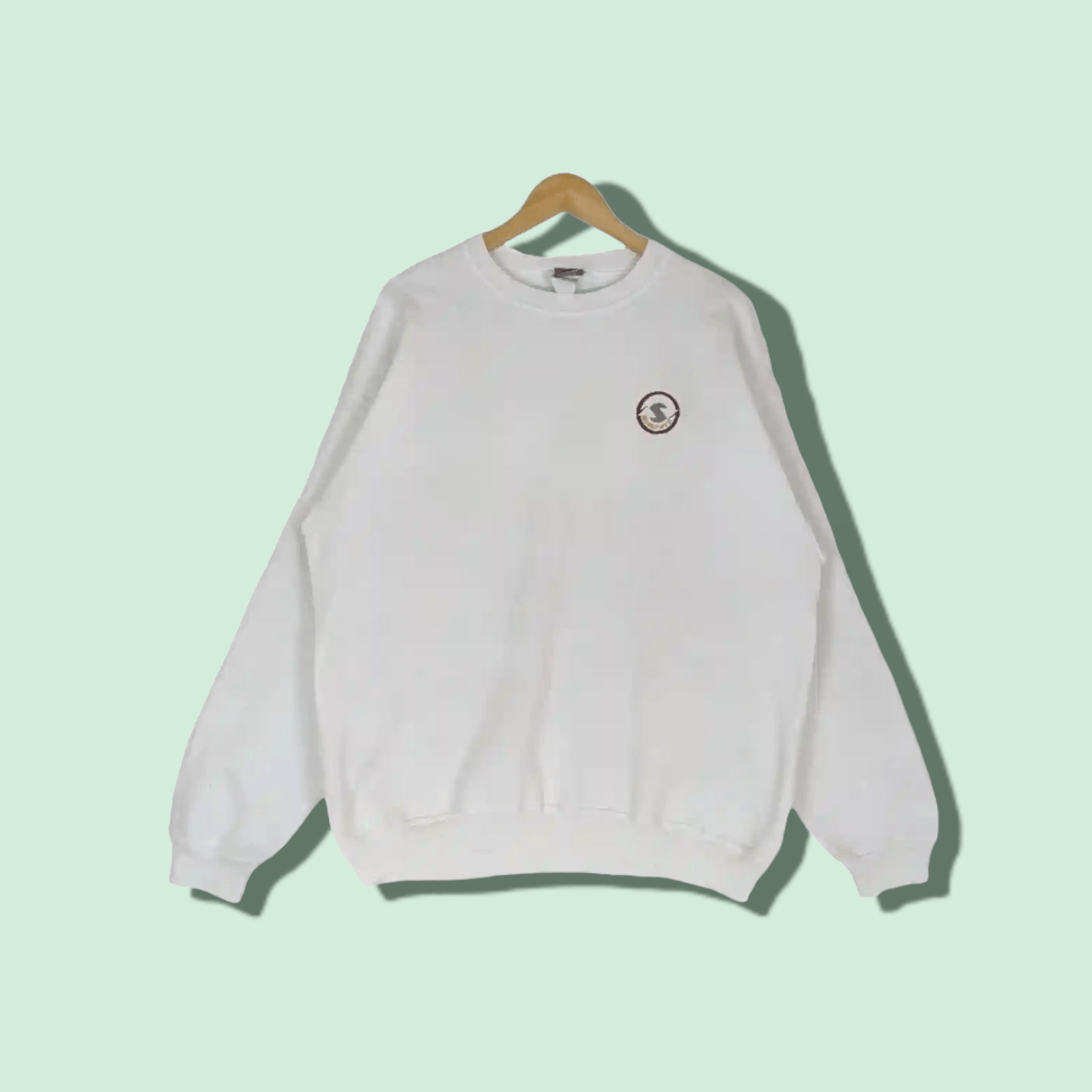 Japanese Brand Vintage SHUVIT Skateboard Plain Crewneck Jumper Sweatshirt Size US L / EU 52-54 / 3 - 1 Thumbnail
