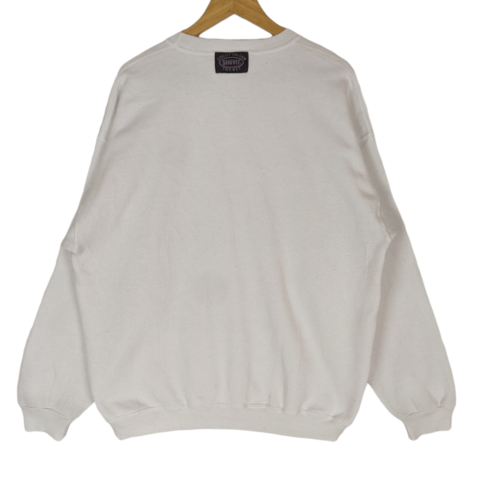 Japanese Brand Vintage SHUVIT Skateboard Plain Crewneck Jumper Sweatshirt Size US L / EU 52-54 / 3 - 5 Thumbnail