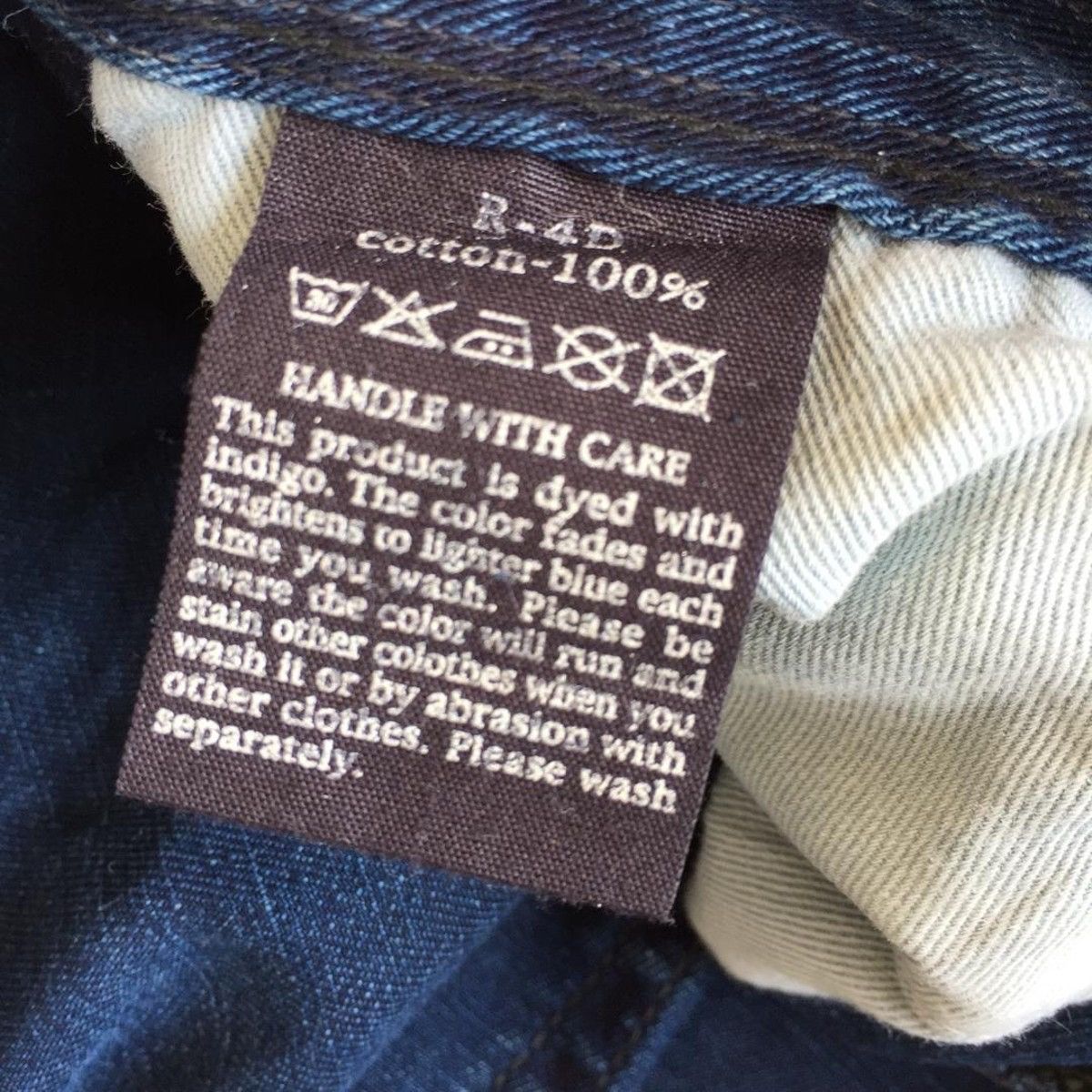 45rpm 💥Vintage 45rpm Indigo Blue Carpenter Pant Size US 29 - 8 Thumbnail