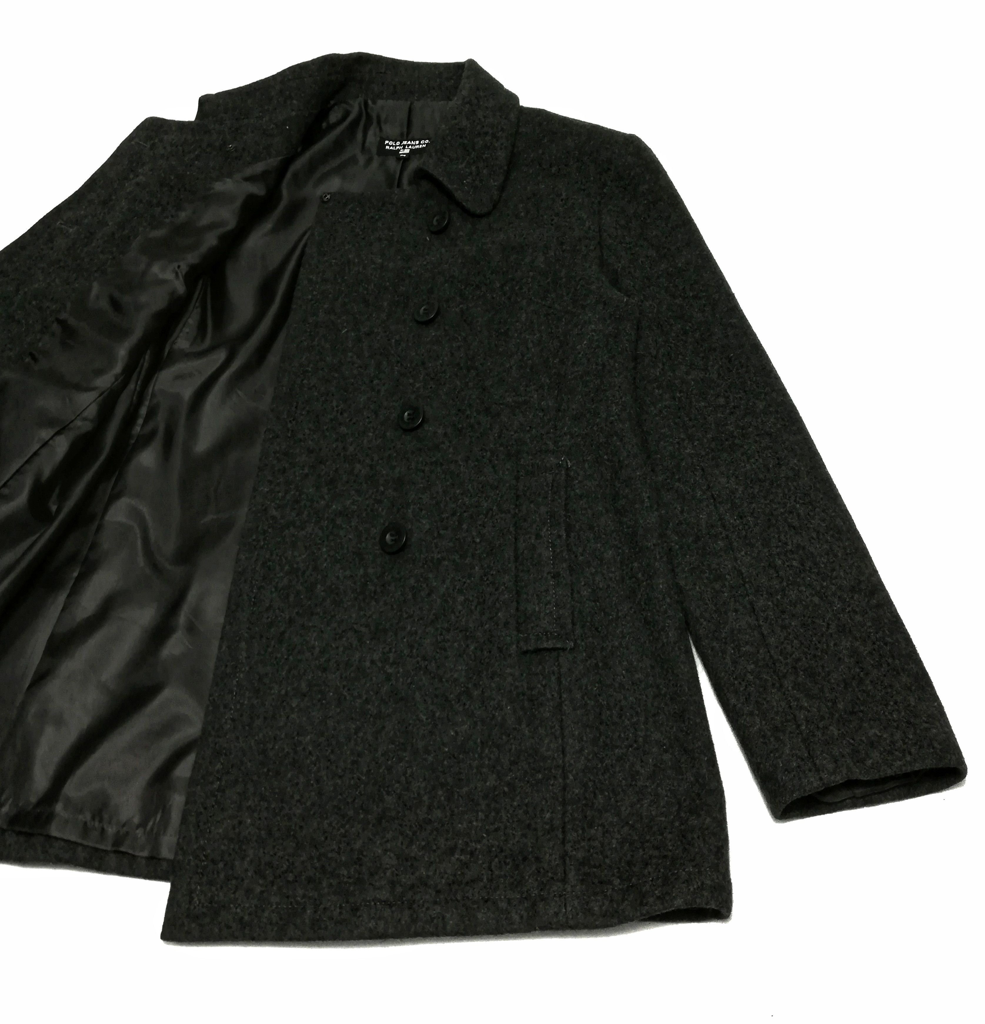 Polo Ralph Lauren × Ralph Lauren 🔥Polo Jeans Co. Ralph Lauren Wool / Nylon Pea Coat🔥 Size US XS / EU 42 / 0 - 2 Thumbnail