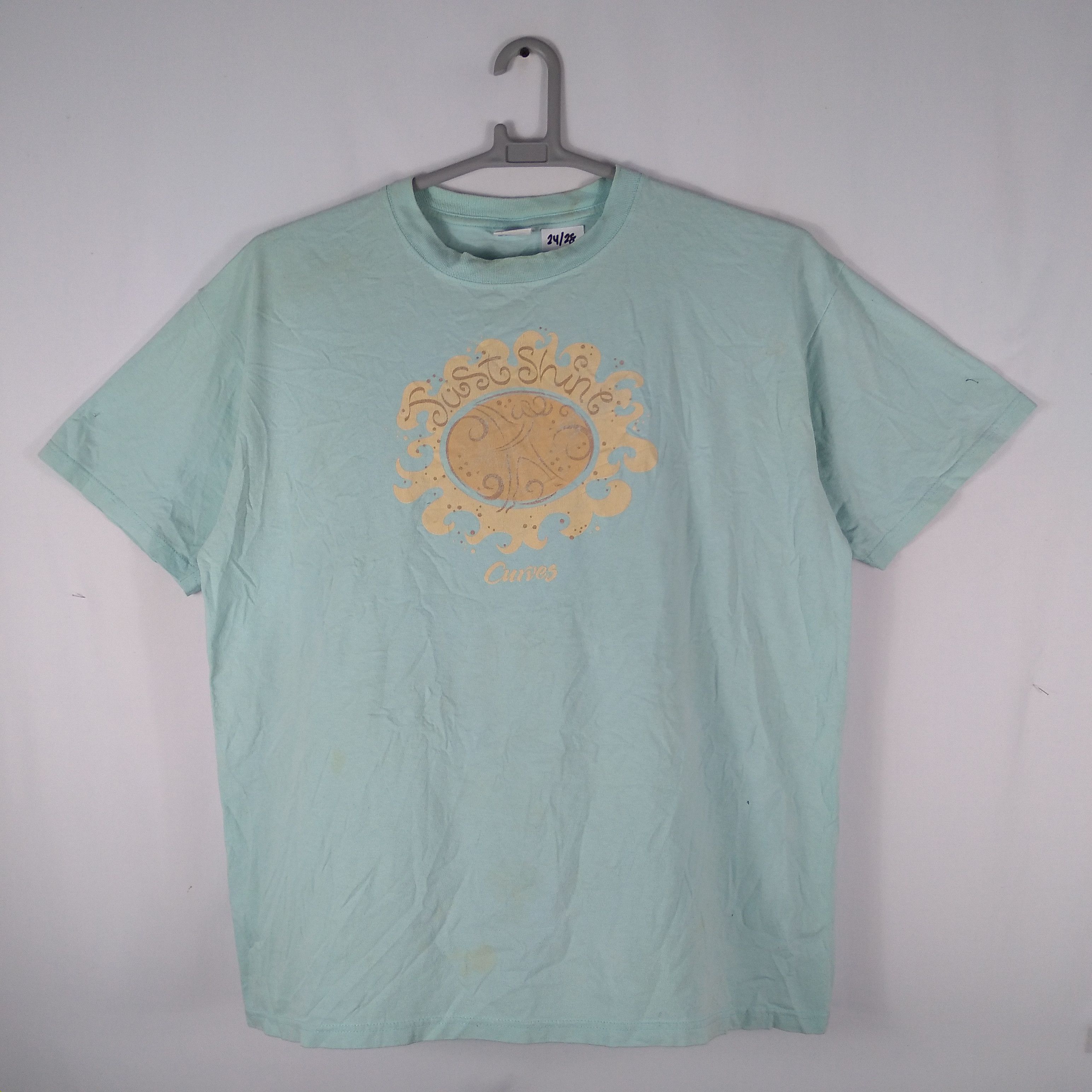 Anvil × Vintage Vintage Just Shine Curves By Anvil Tee Size US XL / EU 56 / 4 - 1 Thumbnail
