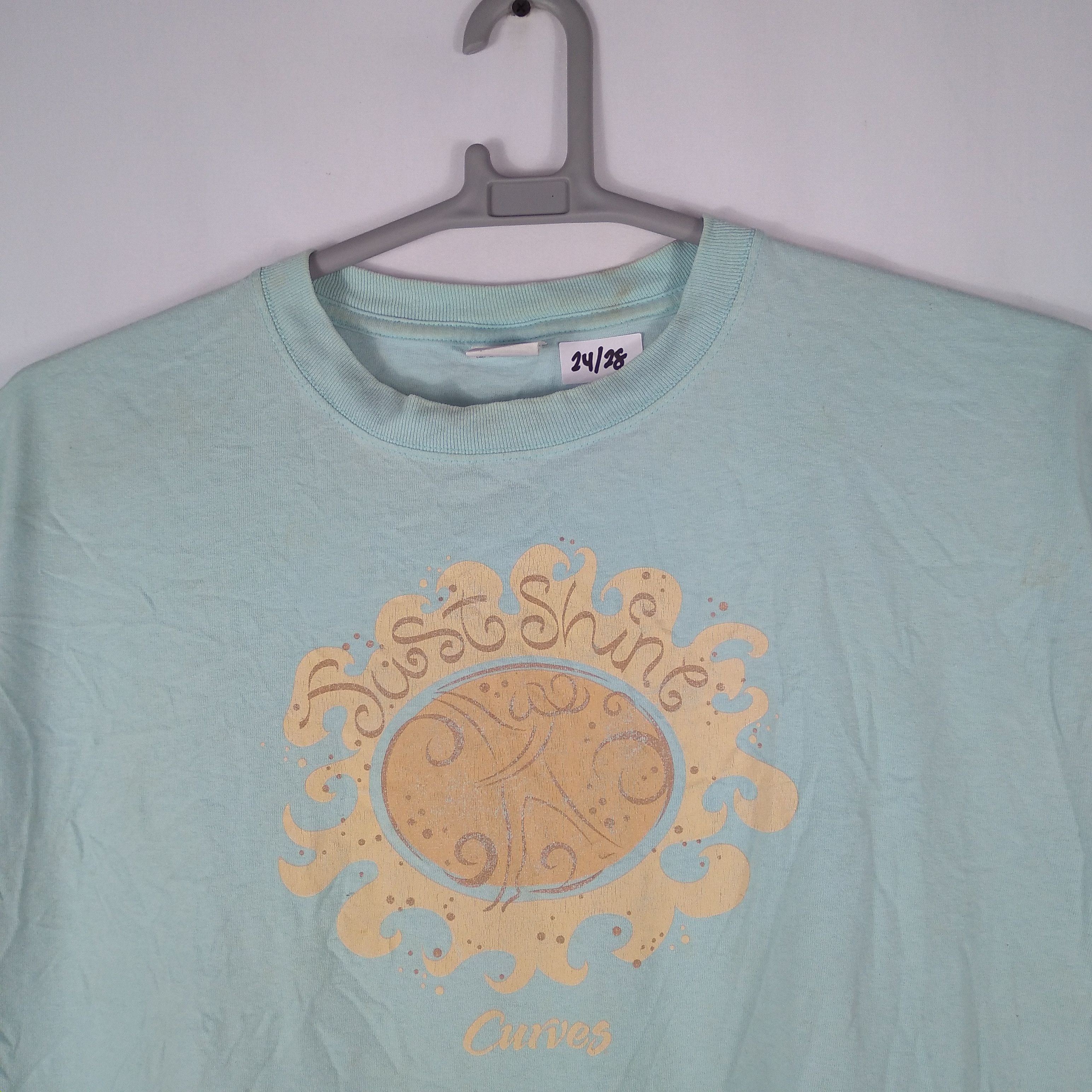 Anvil × Vintage Vintage Just Shine Curves By Anvil Tee Size US XL / EU 56 / 4 - 2 Thumbnail