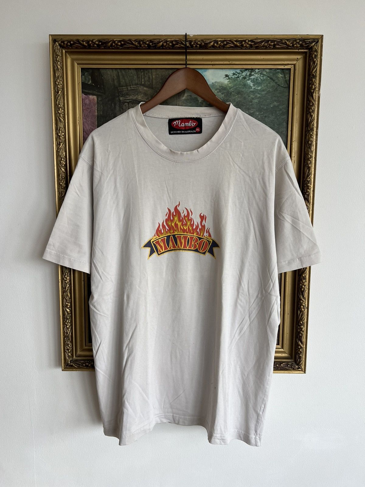 Mambo Vintage 2000 Mambo Сlown Flame Australia Surf Style Tee Size US XL / EU 56 / 4 - 2 Thumbnail