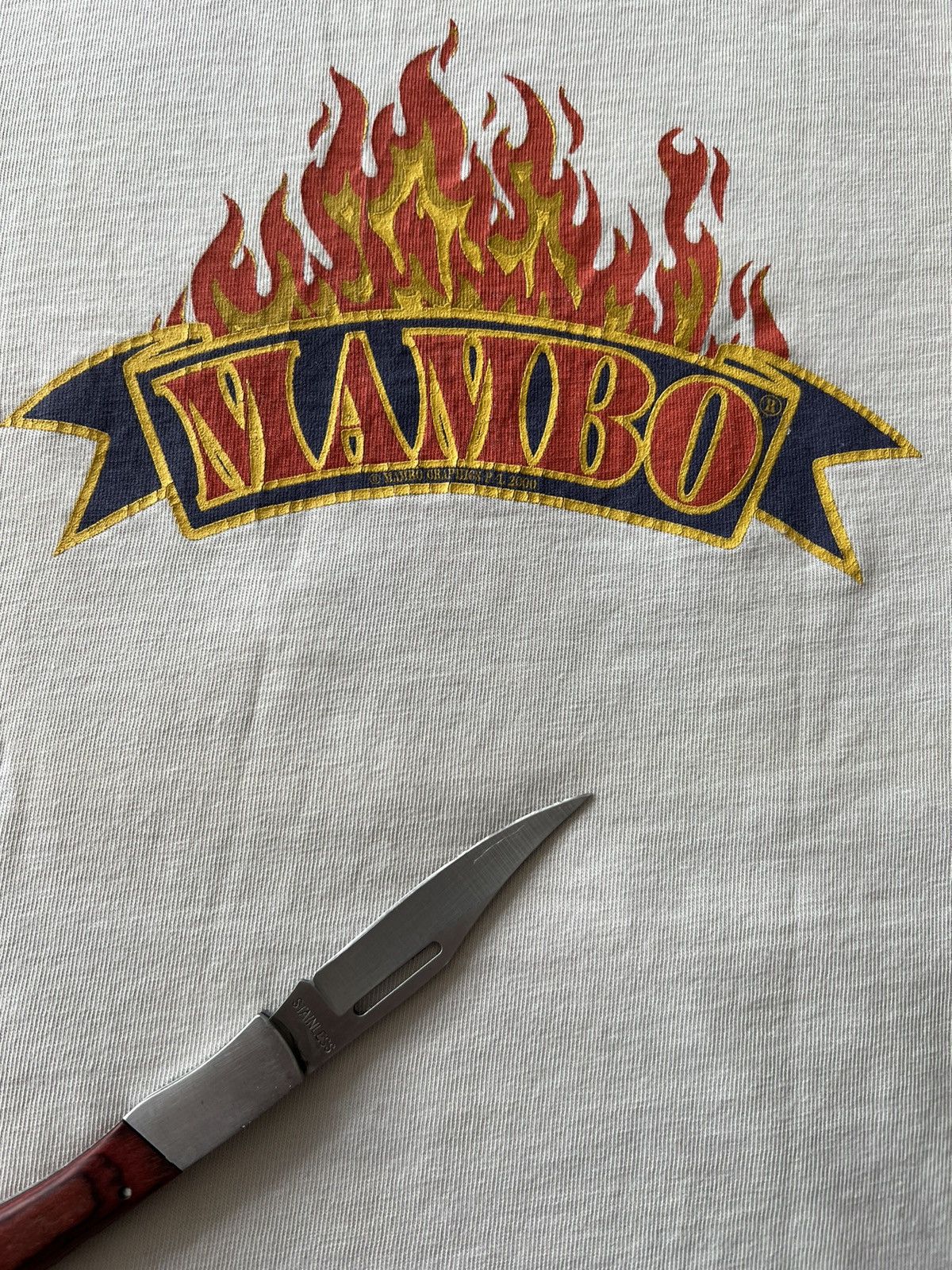 Mambo Vintage 2000 Mambo Сlown Flame Australia Surf Style Tee Size US XL / EU 56 / 4 - 7 Thumbnail