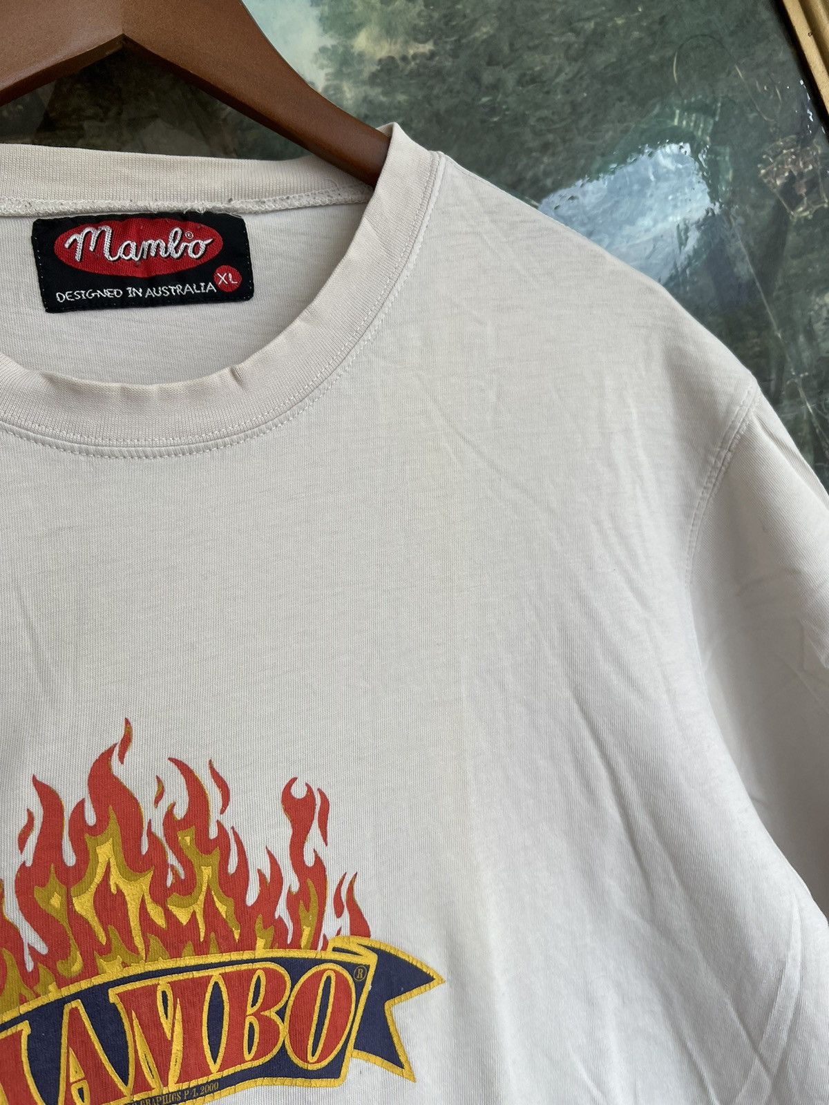Mambo Vintage 2000 Mambo Сlown Flame Australia Surf Style Tee Size US XL / EU 56 / 4 - 16 Thumbnail
