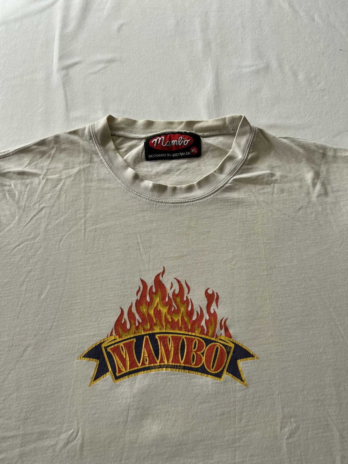 Mambo Vintage 2000 Mambo Сlown Flame Australia Surf Style Tee Size US XL / EU 56 / 4 - 5 Thumbnail