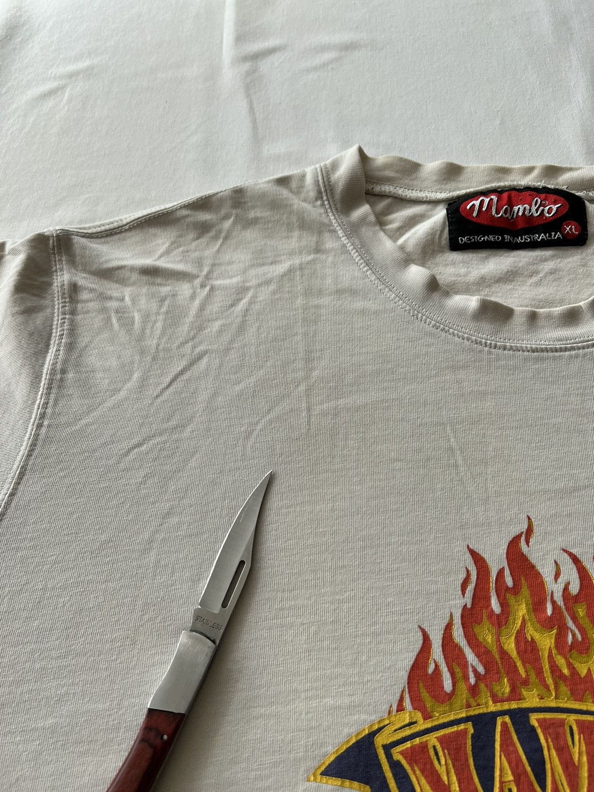 Mambo Vintage 2000 Mambo Сlown Flame Australia Surf Style Tee Size US XL / EU 56 / 4 - 8 Thumbnail