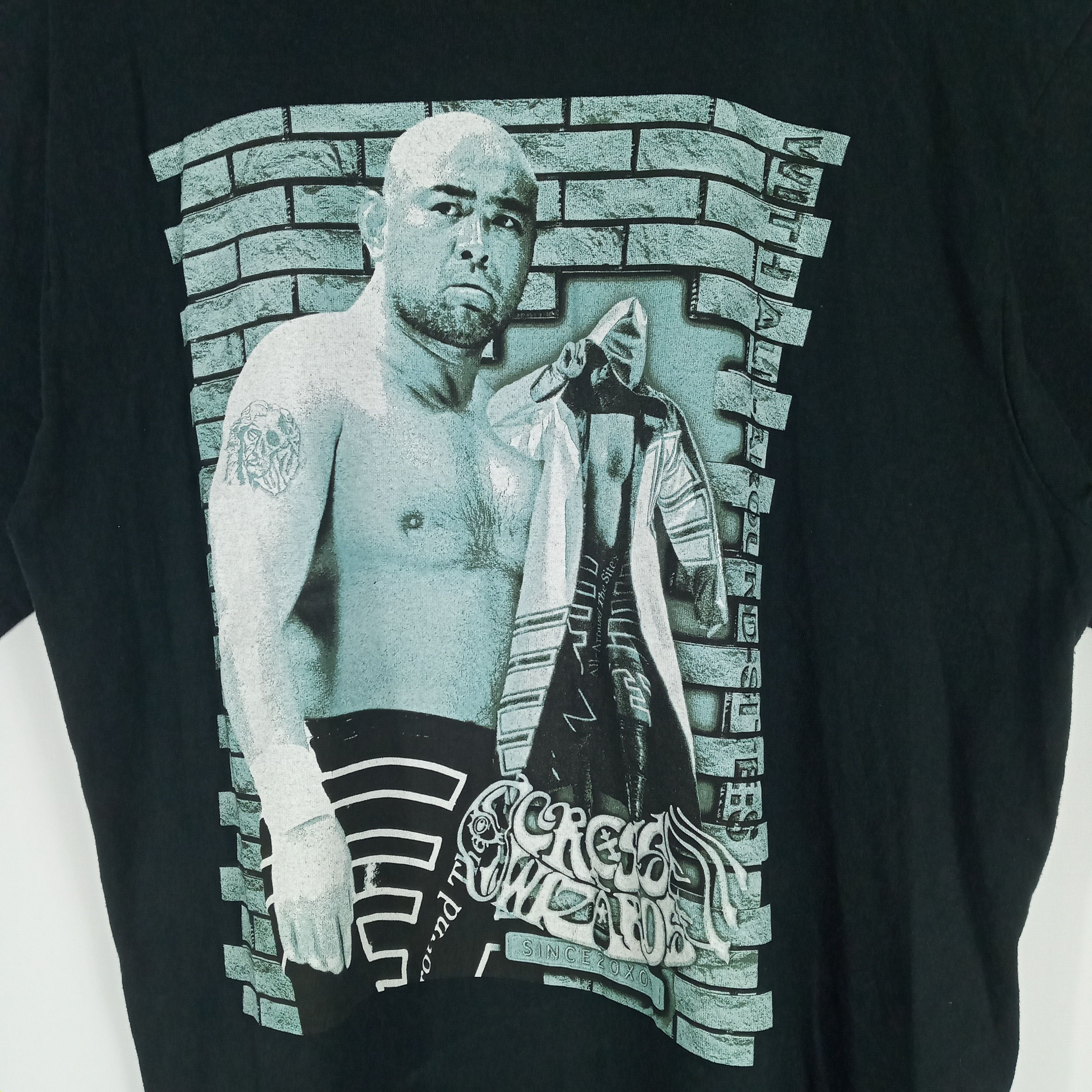 Vintage Vintage American Boxing Fighter Big Image Tee Size US L / EU 52-54 / 3 - 2 Thumbnail