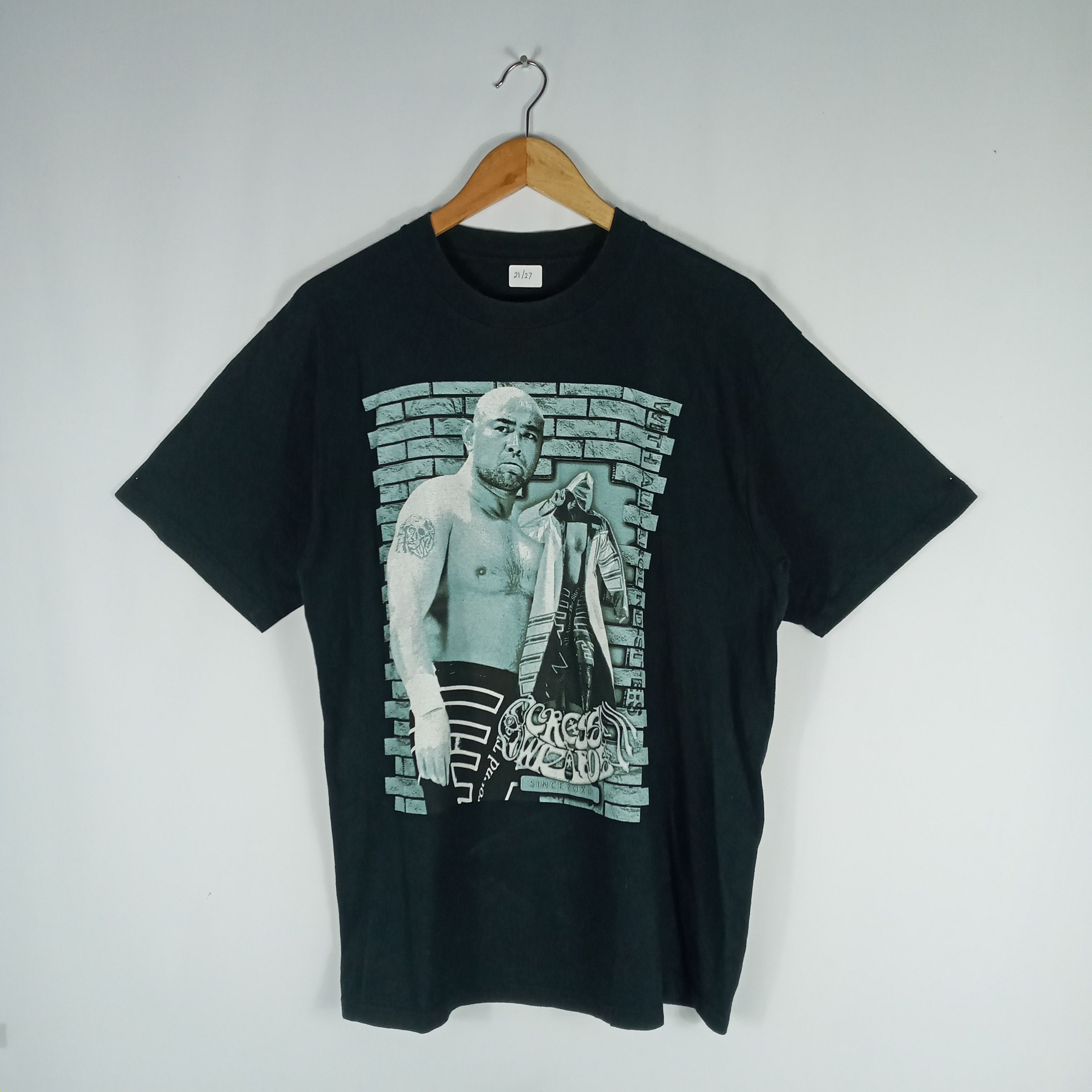 Vintage Vintage American Boxing Fighter Big Image Tee Size US L / EU 52-54 / 3 - 1 Thumbnail
