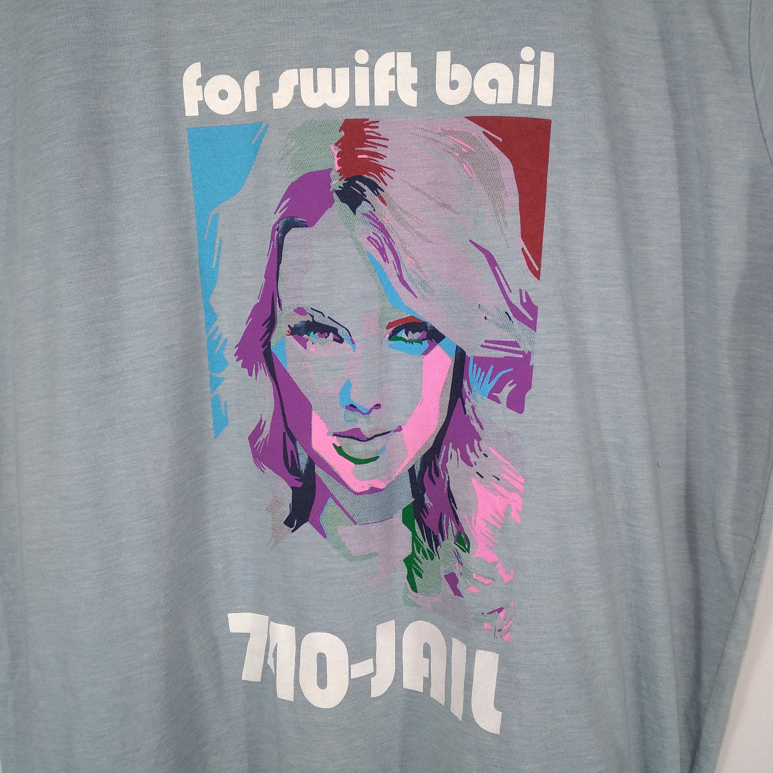 Band Tees × Next Level Vintage Y2K Iconic Female Singer Taylor Swift Promo Tee Size US L / EU 52-54 / 3 - 2 Thumbnail