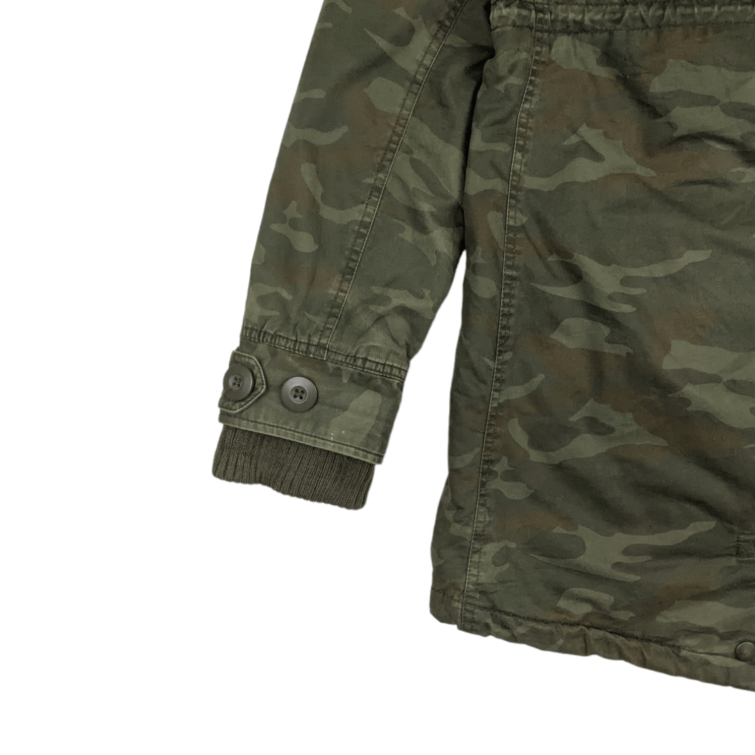 Japanese Brand Japan FLASH REPORT Camouflage Winter Parka Jacket Size US S / EU 44-46 / 1 - 8 Thumbnail