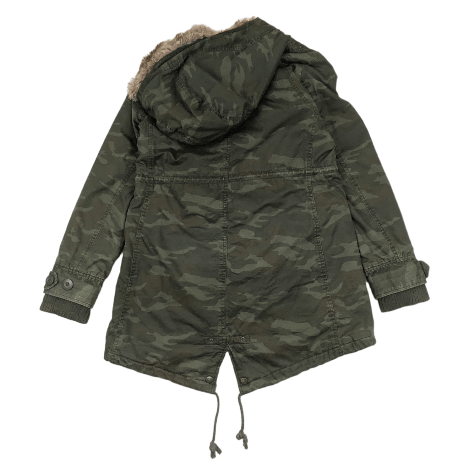 Japanese Brand Japan FLASH REPORT Camouflage Winter Parka Jacket Size US S / EU 44-46 / 1 - 7 Thumbnail