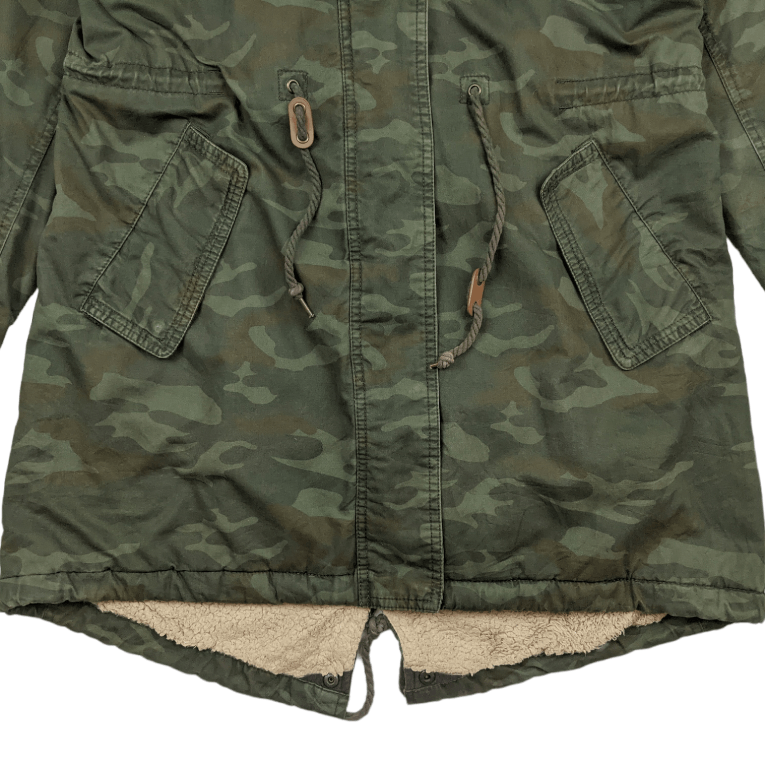 Japanese Brand Japan FLASH REPORT Camouflage Winter Parka Jacket Size US S / EU 44-46 / 1 - 5 Thumbnail