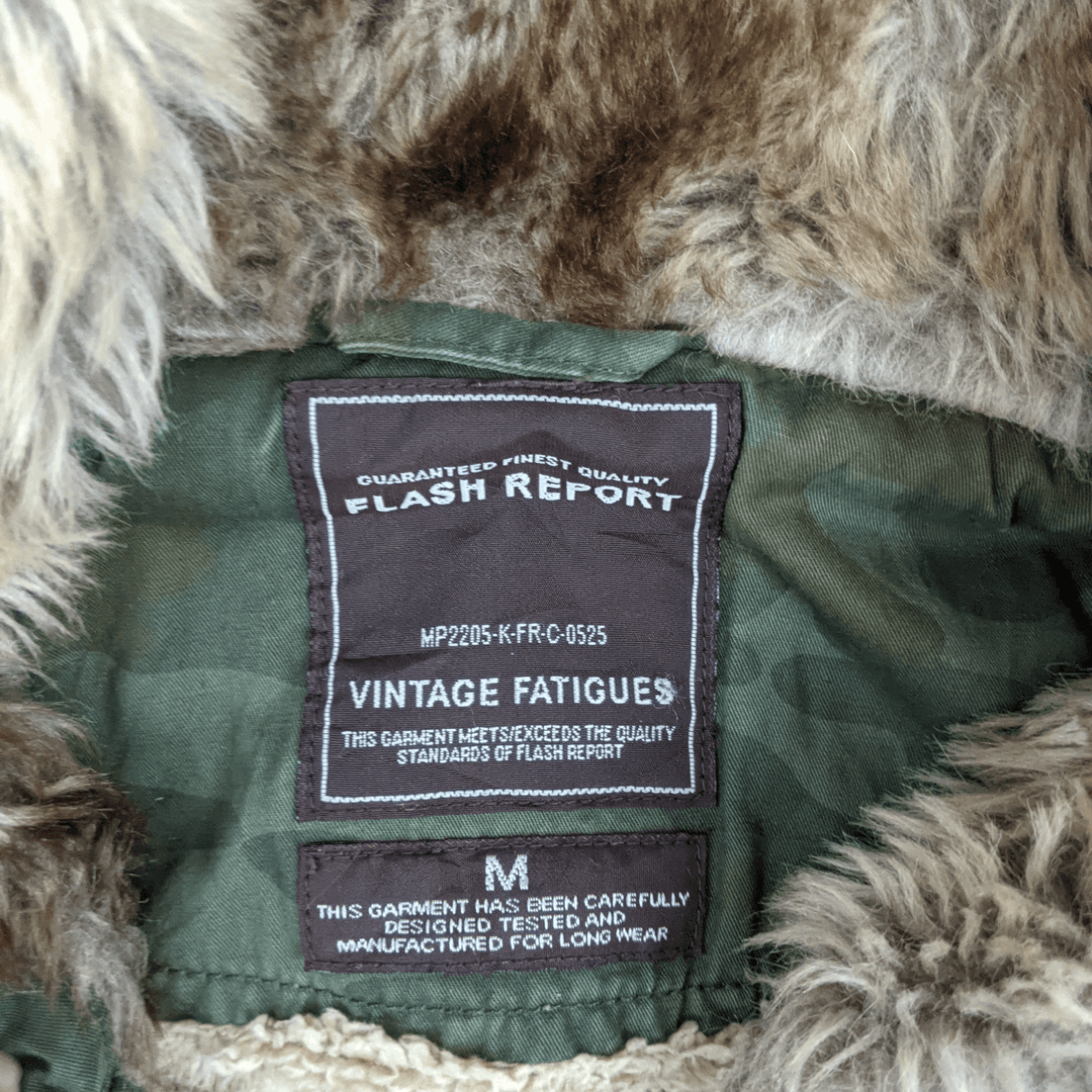 Japanese Brand Japan FLASH REPORT Camouflage Winter Parka Jacket Size US S / EU 44-46 / 1 - 9 Thumbnail
