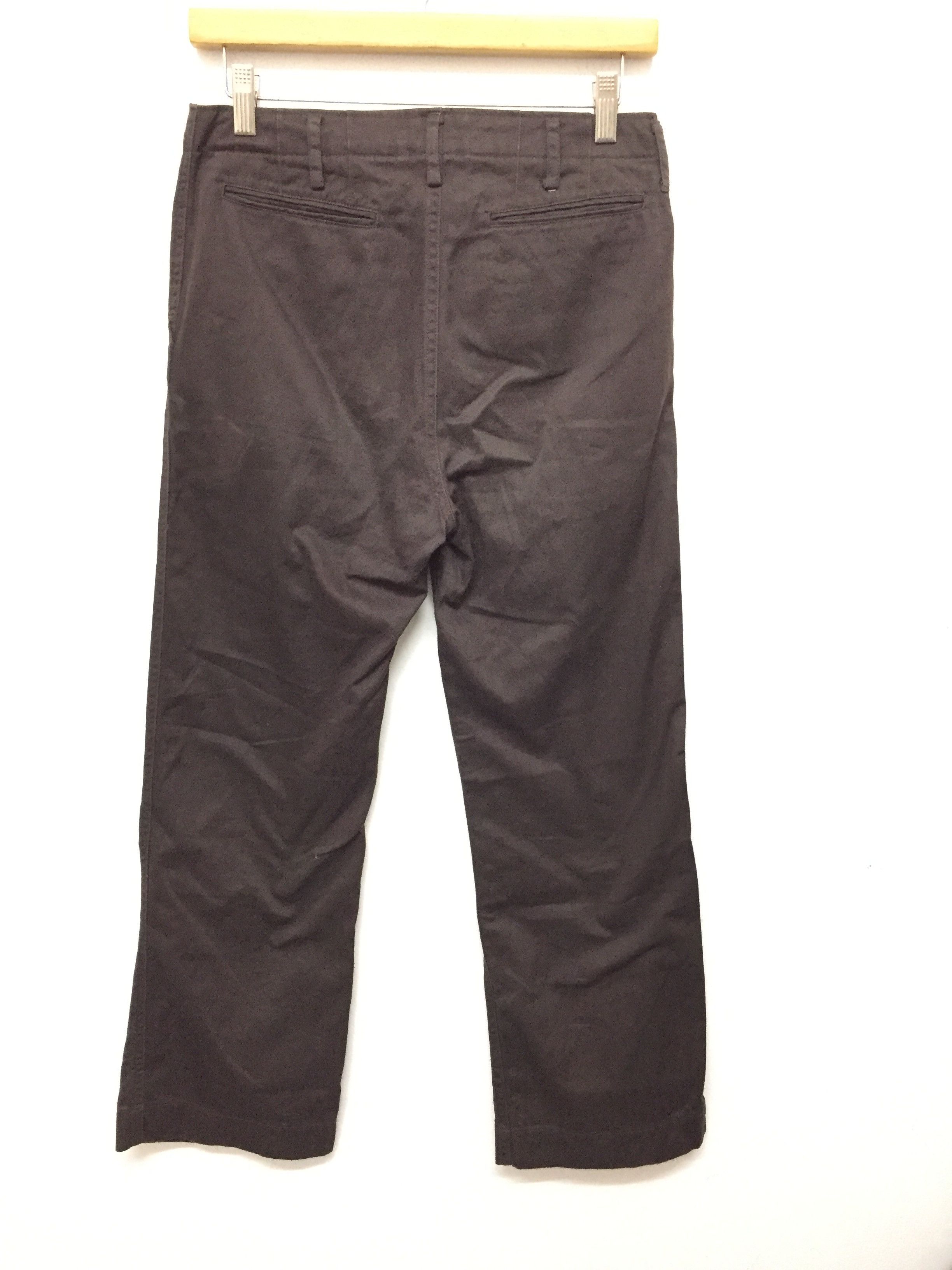 Visvim Visvim Tin Button fly wide leg crop pants Size US 29 - 6 Thumbnail