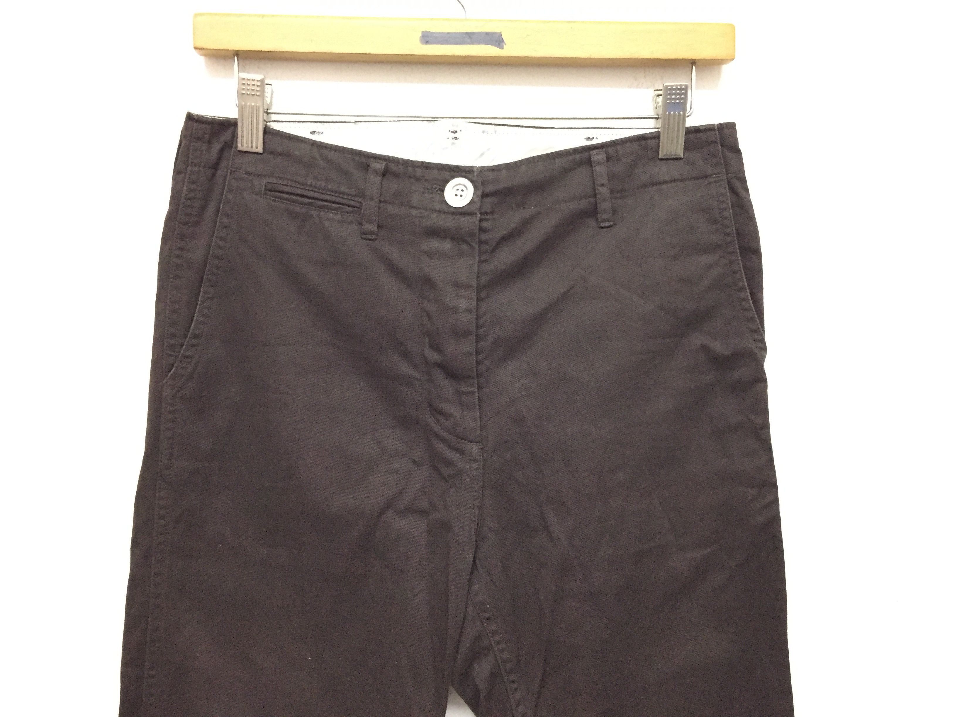 Visvim Visvim Tin Button fly wide leg crop pants Size US 29 - 3 Thumbnail