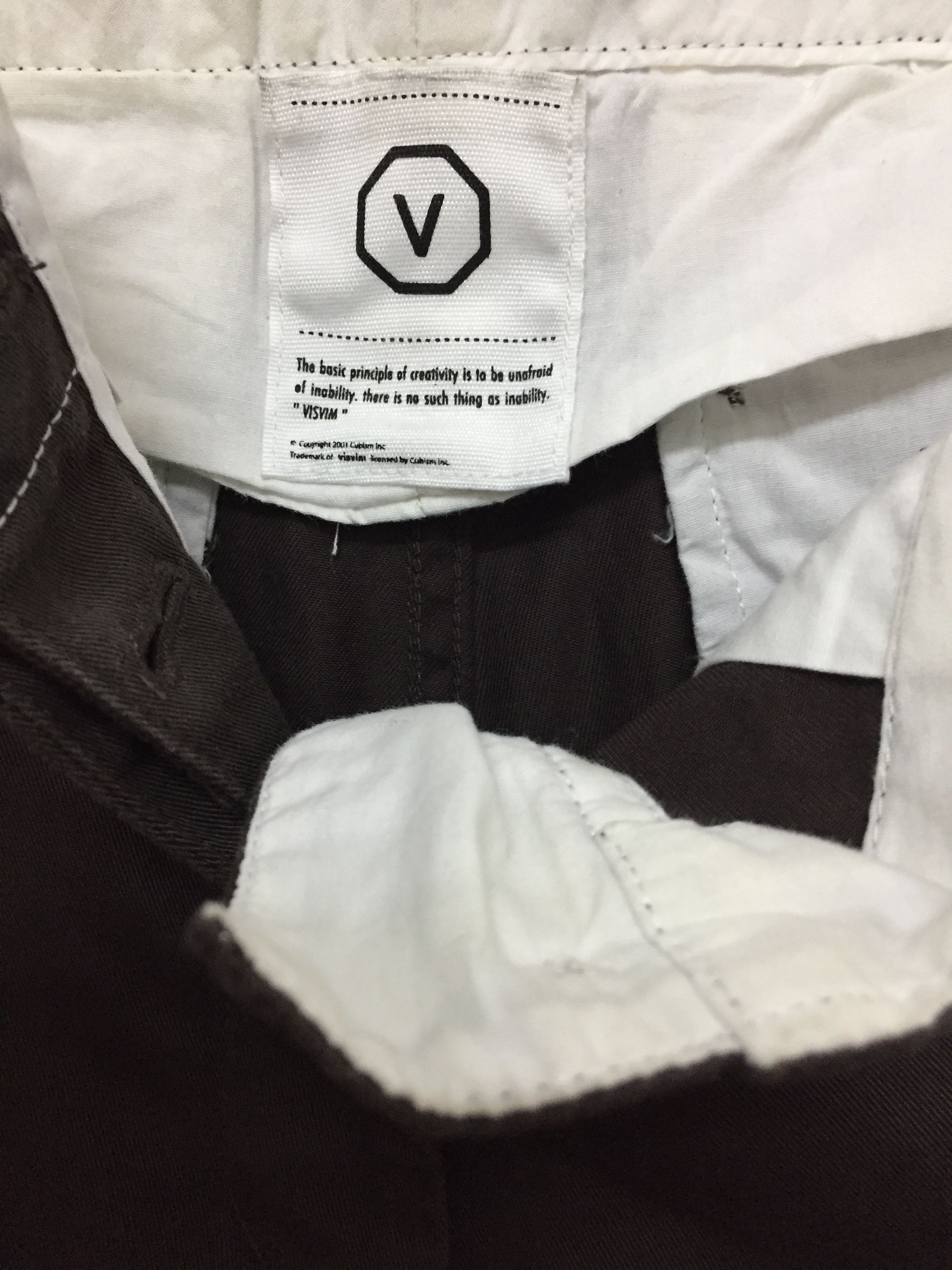 Visvim Visvim Tin Button fly wide leg crop pants Size US 29 - 8 Thumbnail