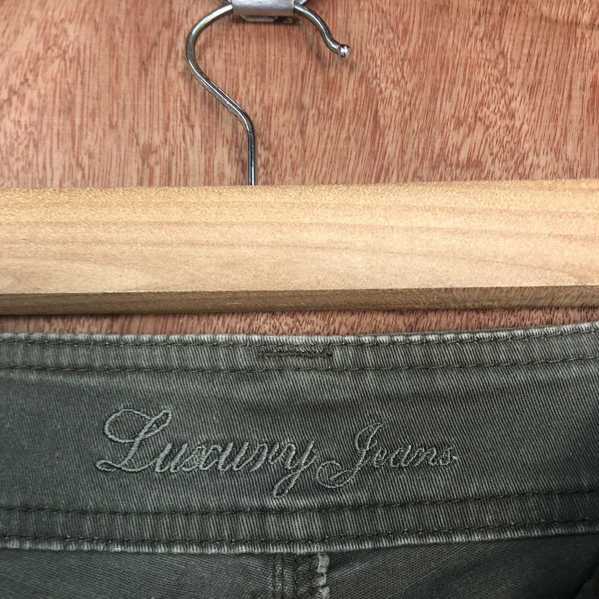 Japanese Brand Luxury Jeans Grey Multipocket cargo Pants #2321 Size US 27 - 13 Thumbnail