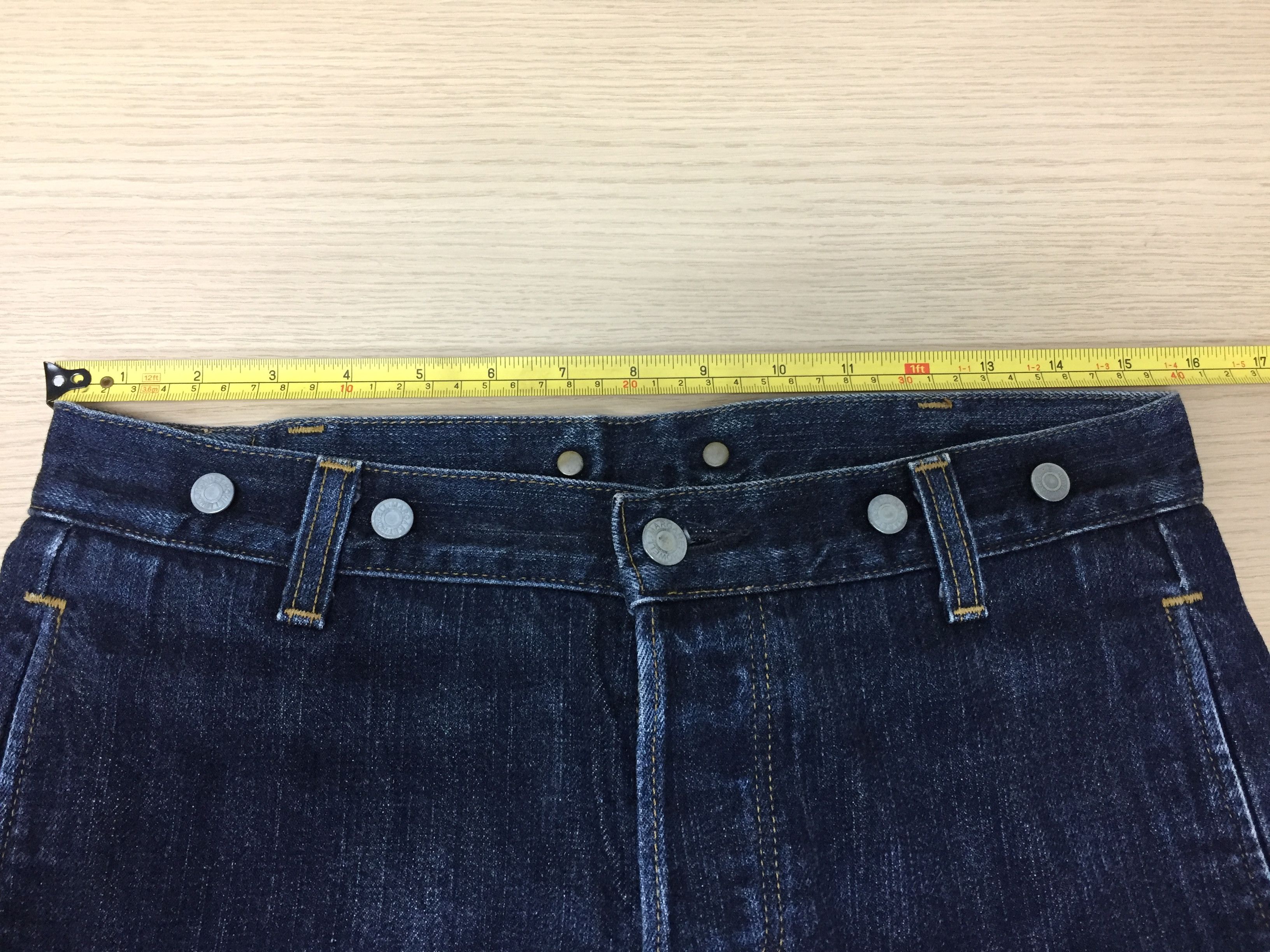 Margaret Howell Margaret Howell Edwin buckle back button fly Selvedge Size US 30 / EU 46 - 13 Thumbnail