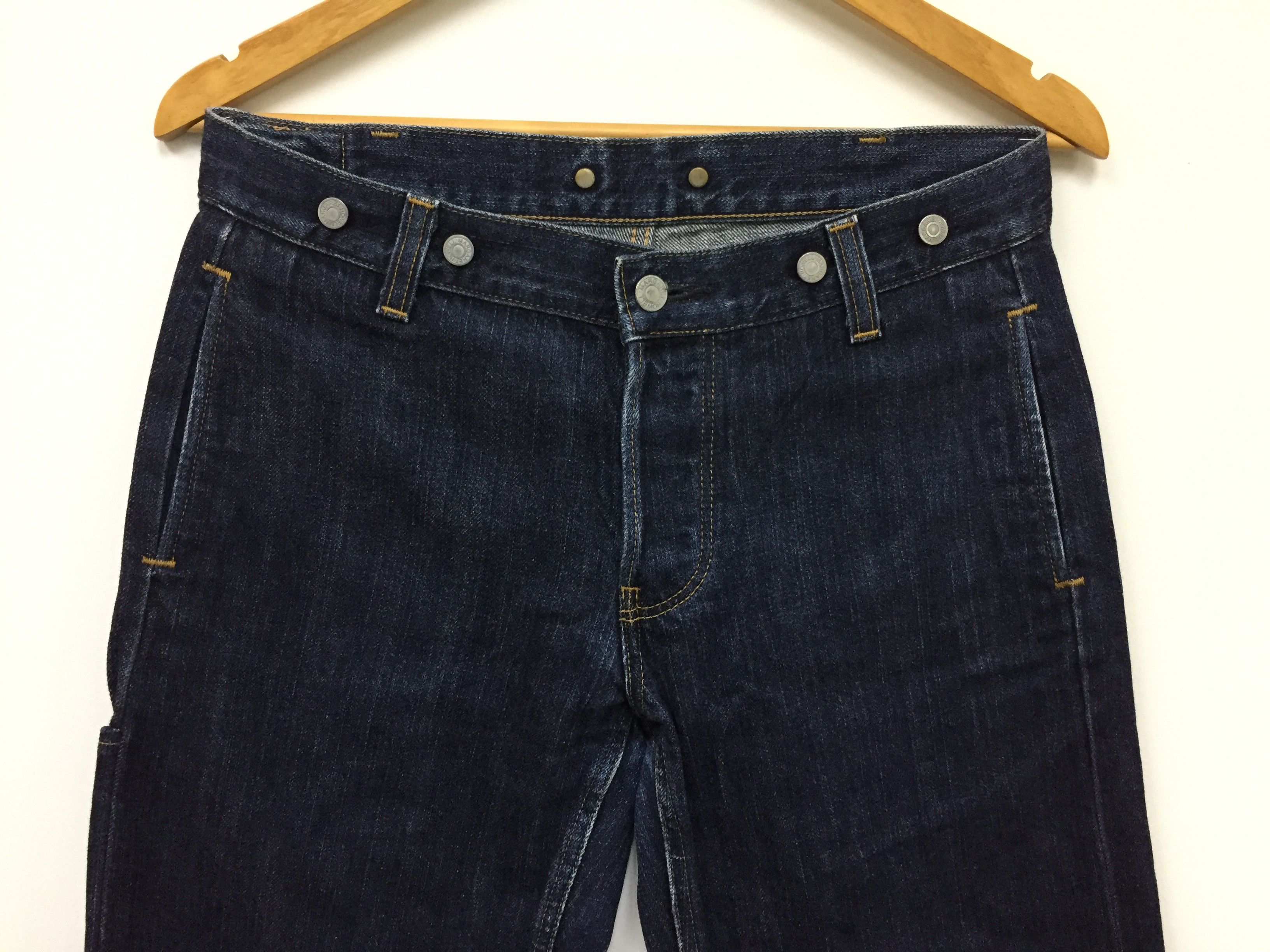 Margaret Howell Margaret Howell Edwin buckle back button fly Selvedge Size US 30 / EU 46 - 6 Thumbnail