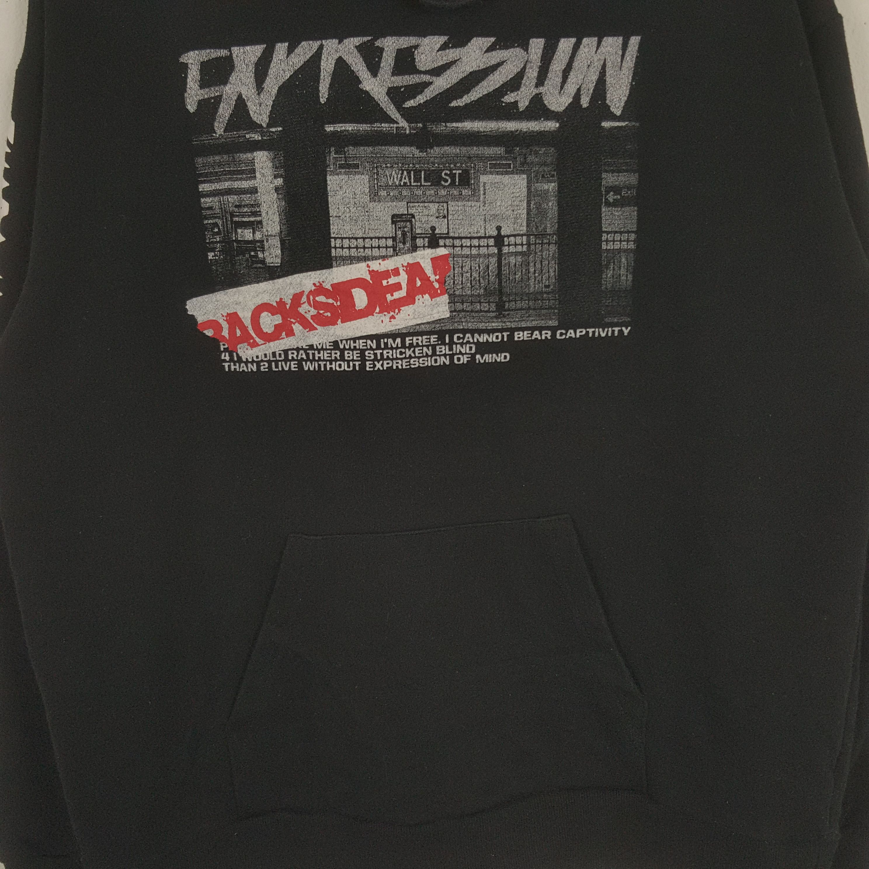 Japanese Brand Vintage Receive Japanese Brand Overprint Design Hoodies Size US L / EU 52-54 / 3 - 2 Thumbnail