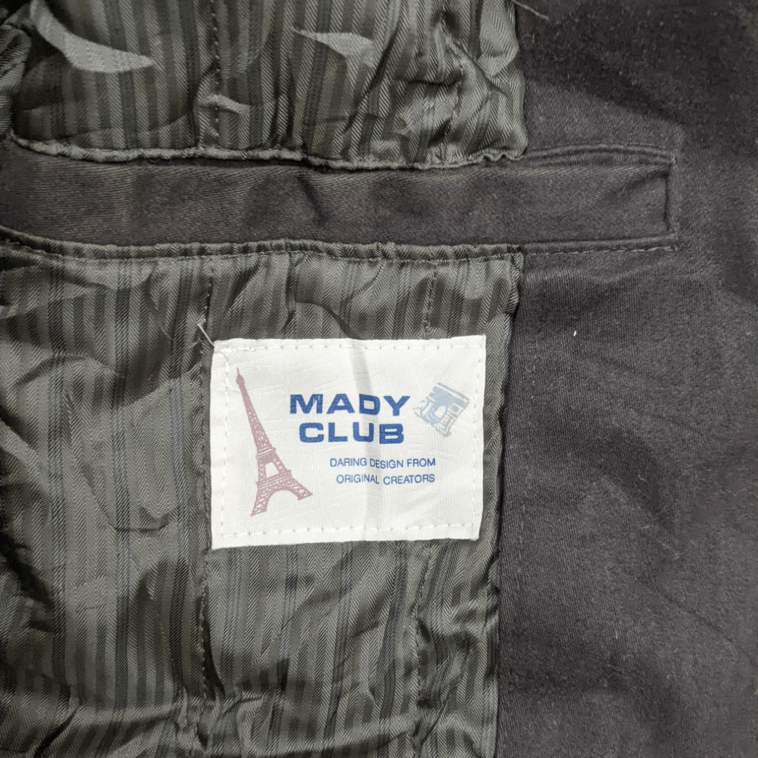 Japanese Brand Vintage Japan MADY CLUB Long Coat Blazer Trench Coat Size US M / EU 48-50 / 2 - 8 Thumbnail