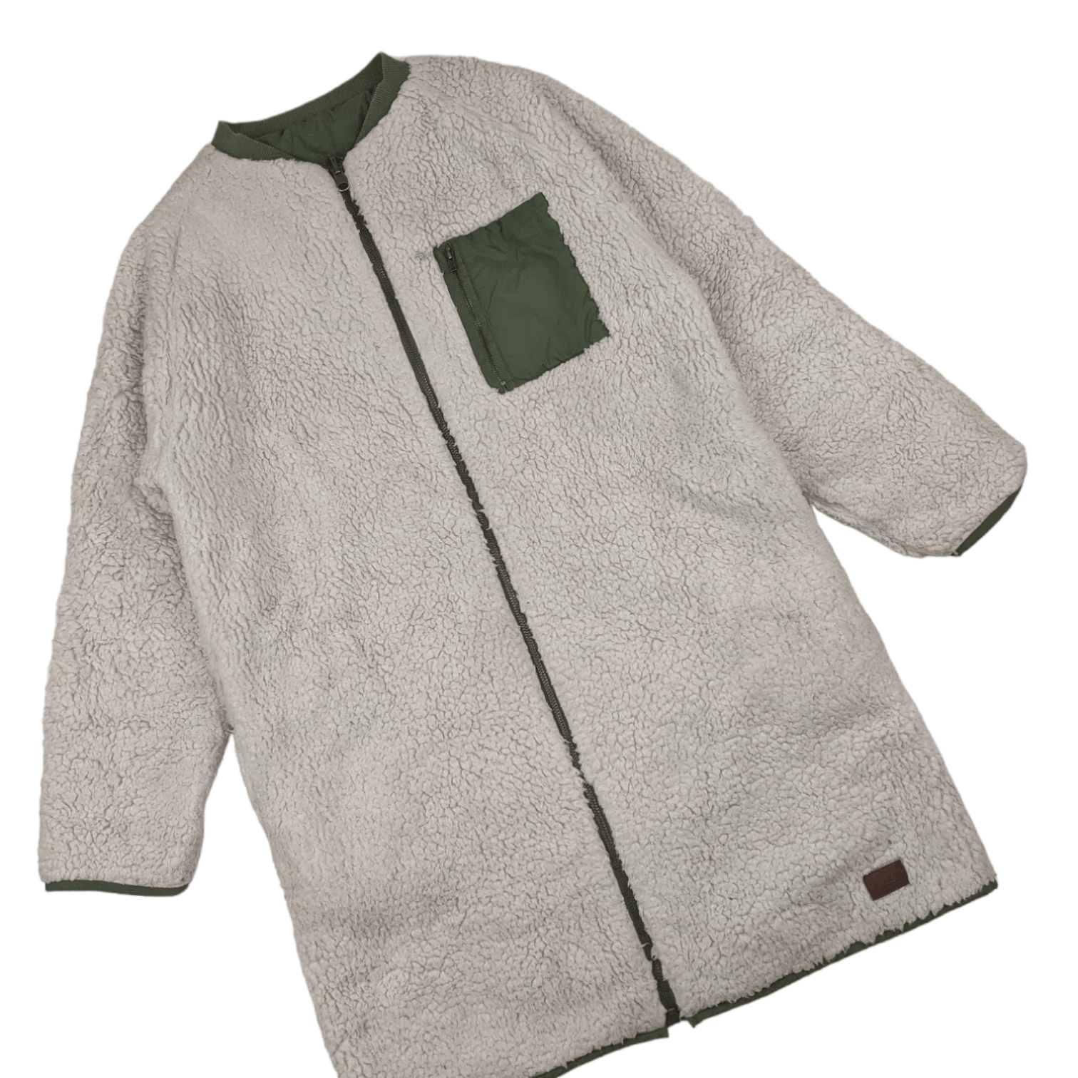 Quiksilver ROXY Windbreaker Sherpa Fleece Reversible Winter Jacket Size M / US 6-8 / IT 42-44 - 9 Thumbnail