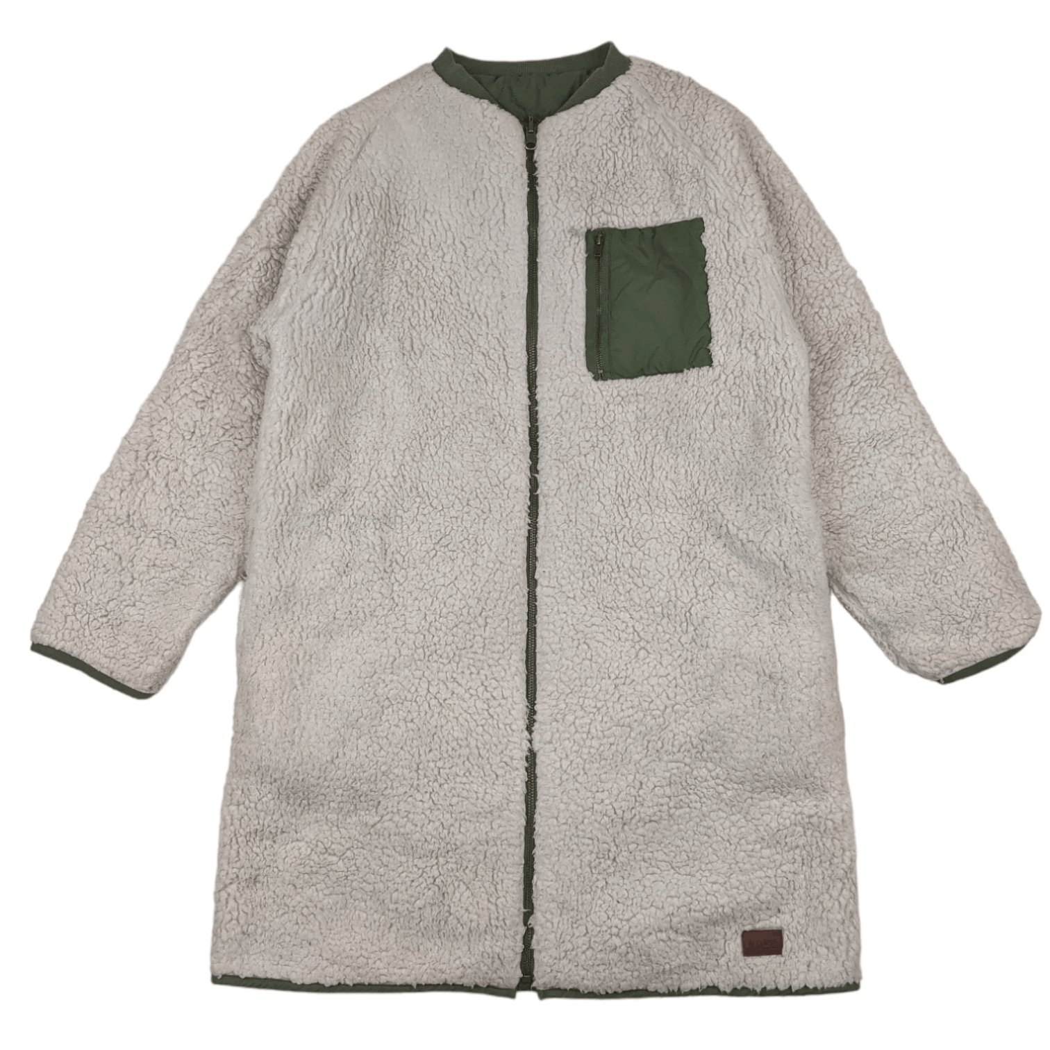 Quiksilver ROXY Windbreaker Sherpa Fleece Reversible Winter Jacket Size M / US 6-8 / IT 42-44 - 3 Thumbnail