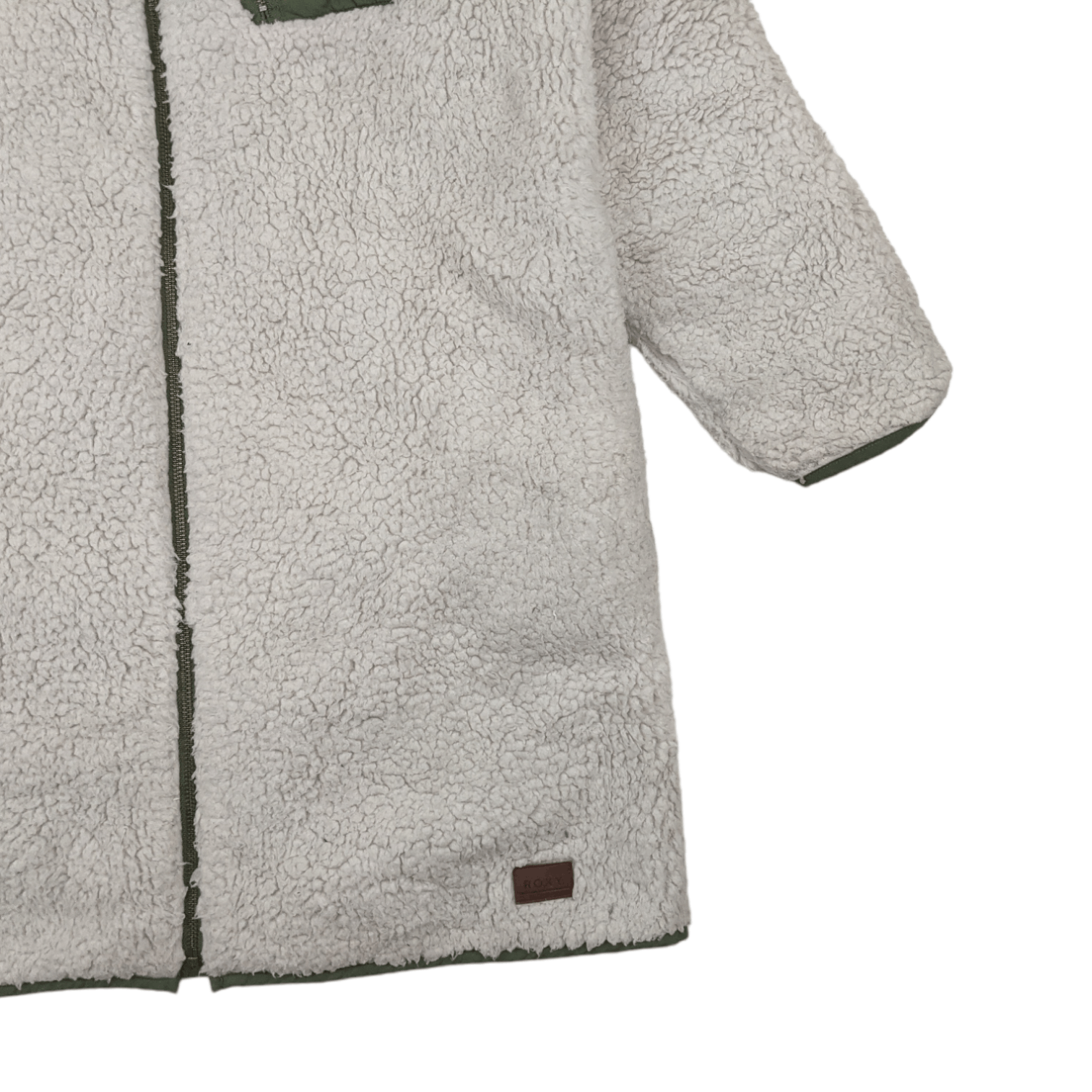 Quiksilver ROXY Windbreaker Sherpa Fleece Reversible Winter Jacket Size M / US 6-8 / IT 42-44 - 11 Thumbnail