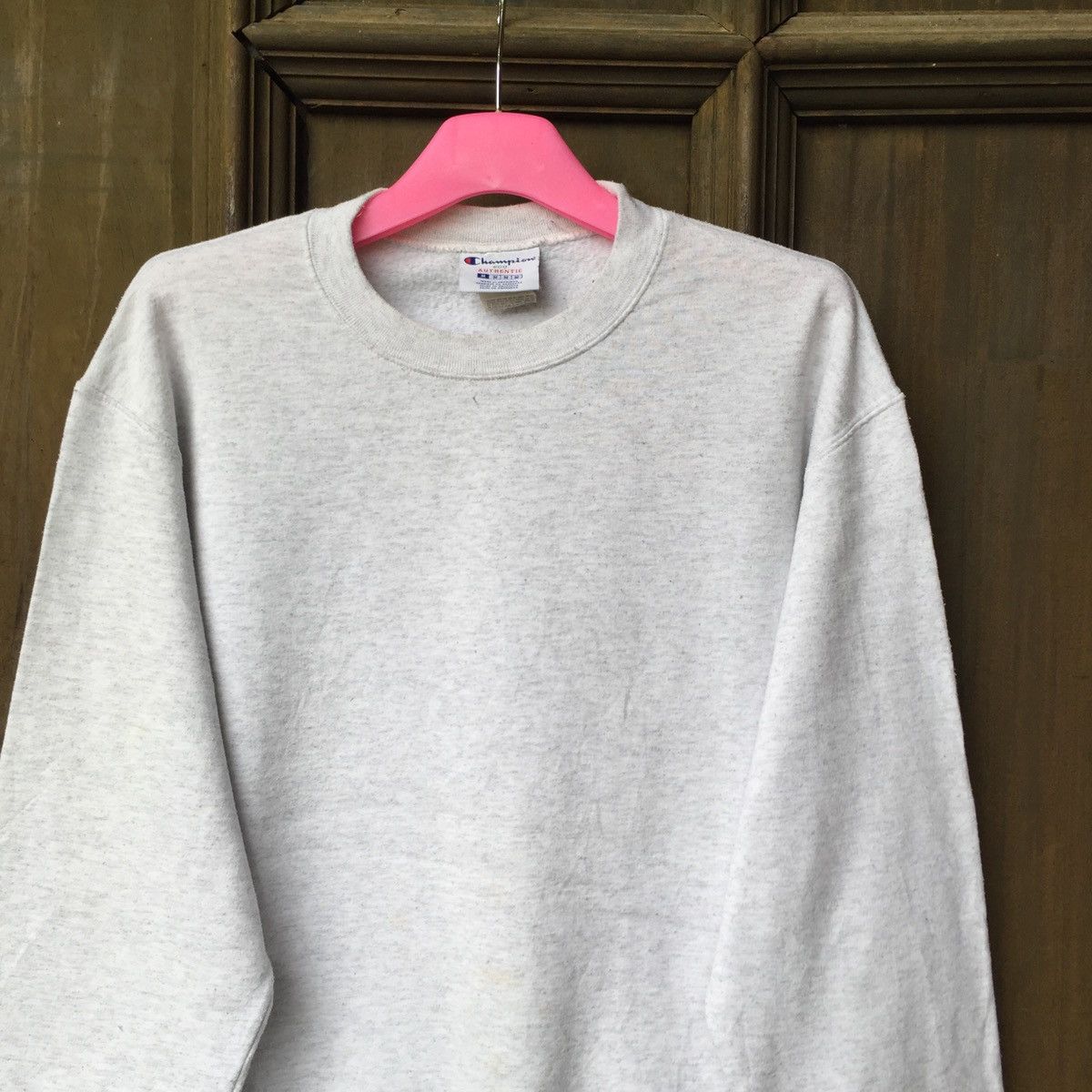 Champion Champion plain sweatshirt small logo.. vintage champion Size US M / EU 48-50 / 2 - 2 Thumbnail