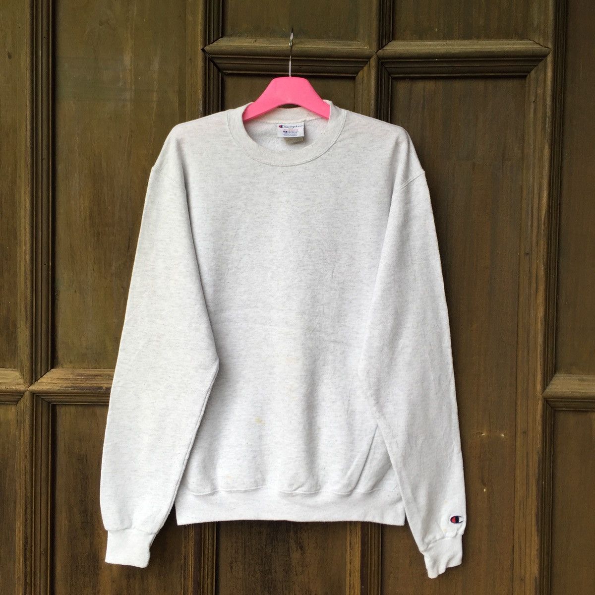 Champion Champion plain sweatshirt small logo.. vintage champion Size US M / EU 48-50 / 2 - 1 Thumbnail
