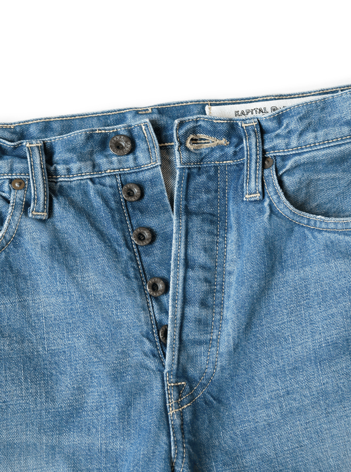 Kapital × Kapital Kountry 14oz Denim 5P Monkey CISCO (1.2year processing) Size US 36 / EU 52 - 6 Thumbnail