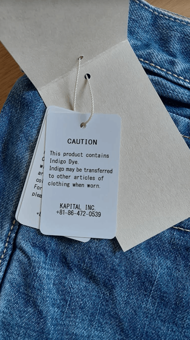 Kapital × Kapital Kountry 14oz Denim 5P Monkey CISCO (1.2year processing) Size US 36 / EU 52 - 14 Thumbnail