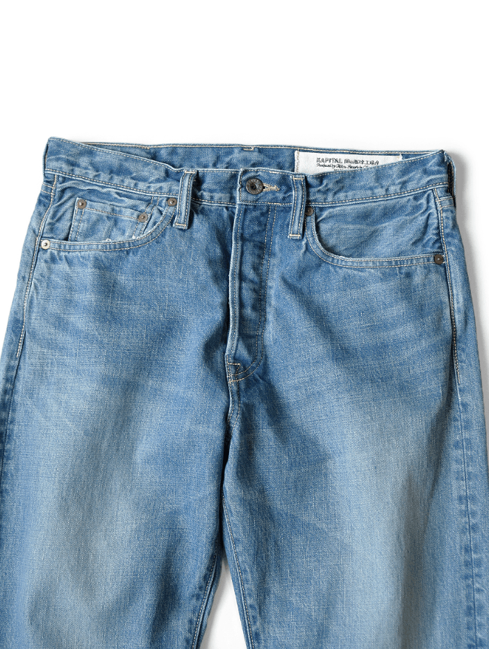 Kapital × Kapital Kountry 14oz Denim 5P Monkey CISCO (1.2year processing) Size US 36 / EU 52 - 3 Thumbnail