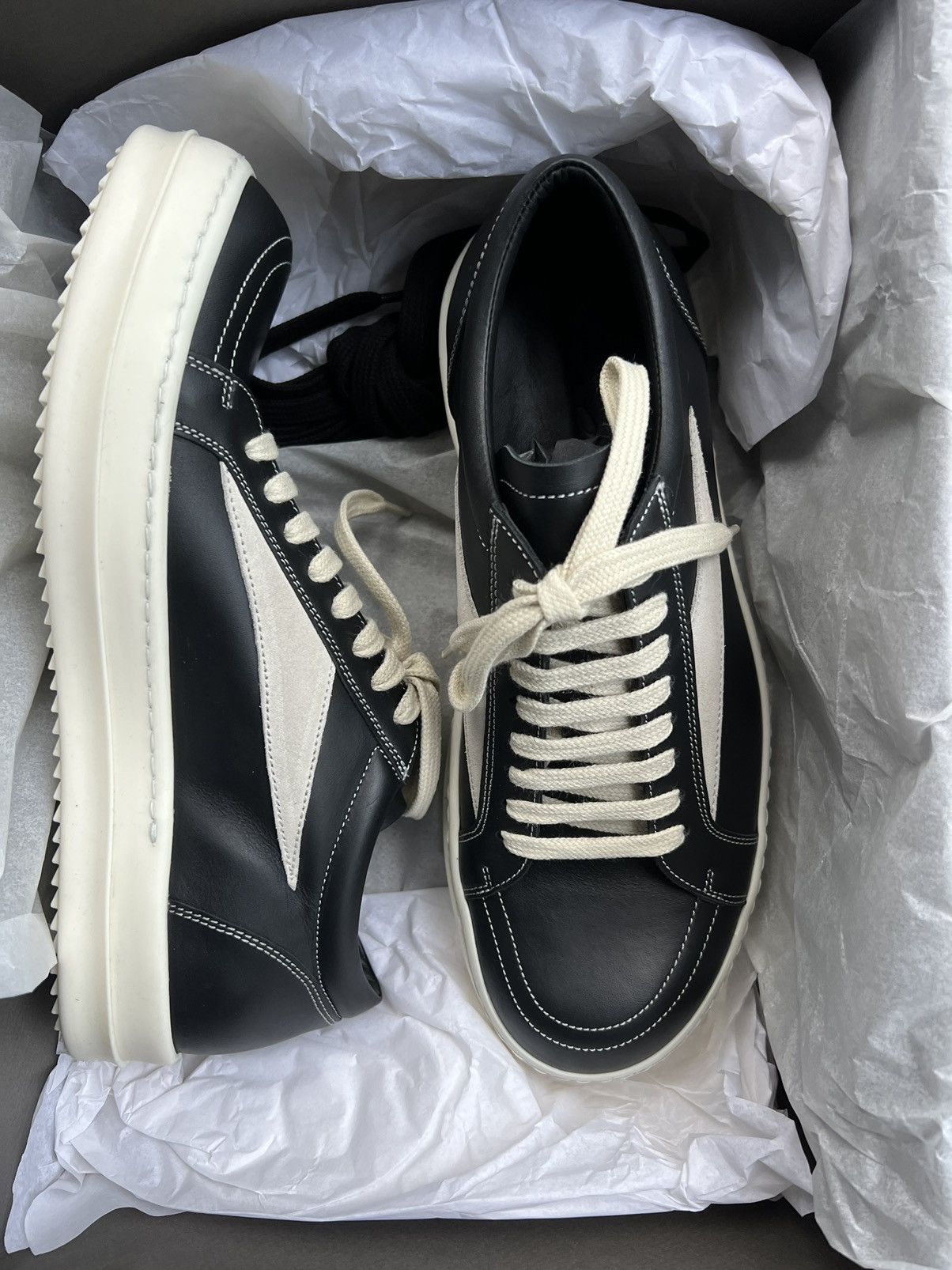 Rick Owens EU 40 Rick Owens FW22 Strobe Vintage Vans Sneakers 